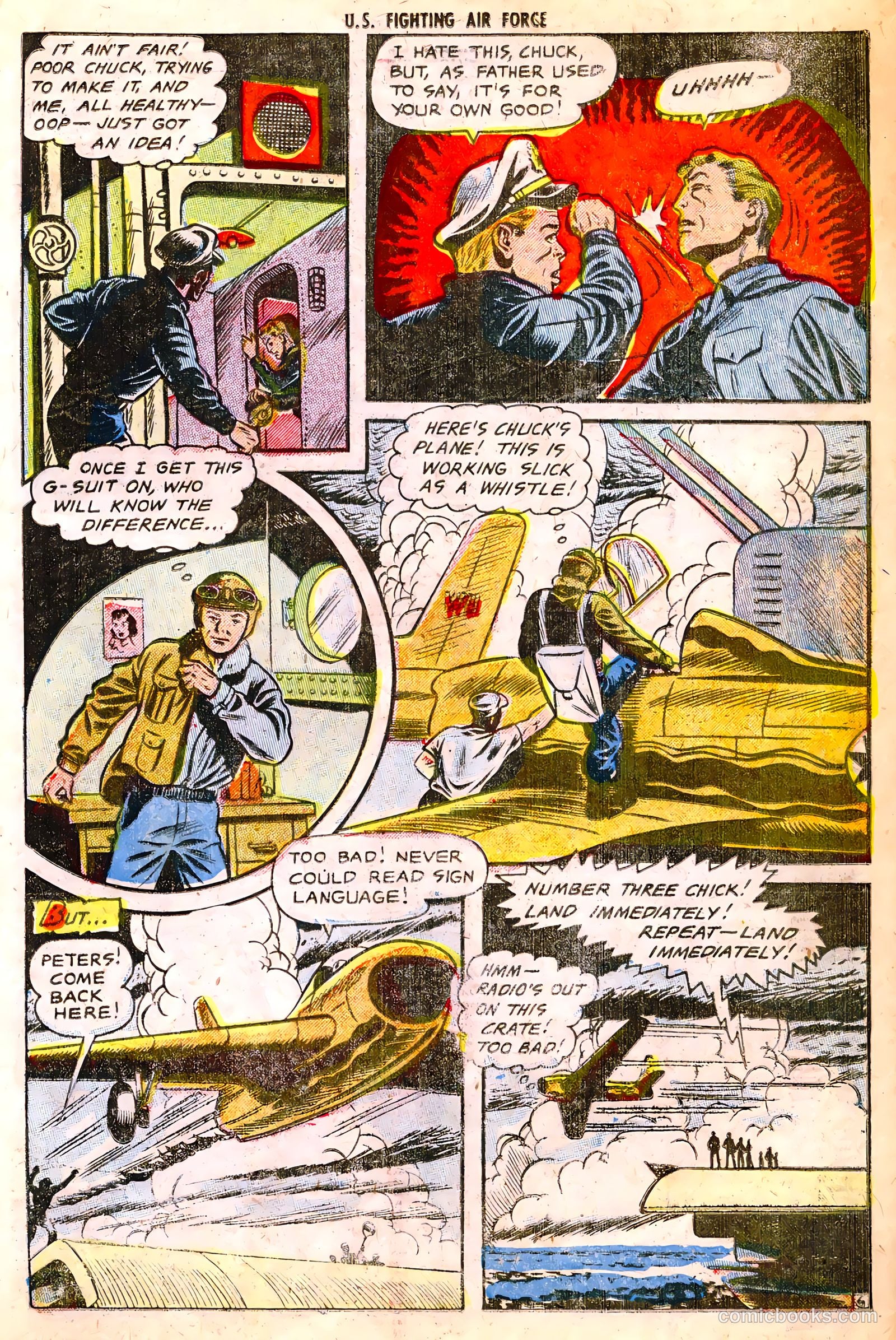 U.S. Fighting Air Force #13 (1955) — page 15 of 36