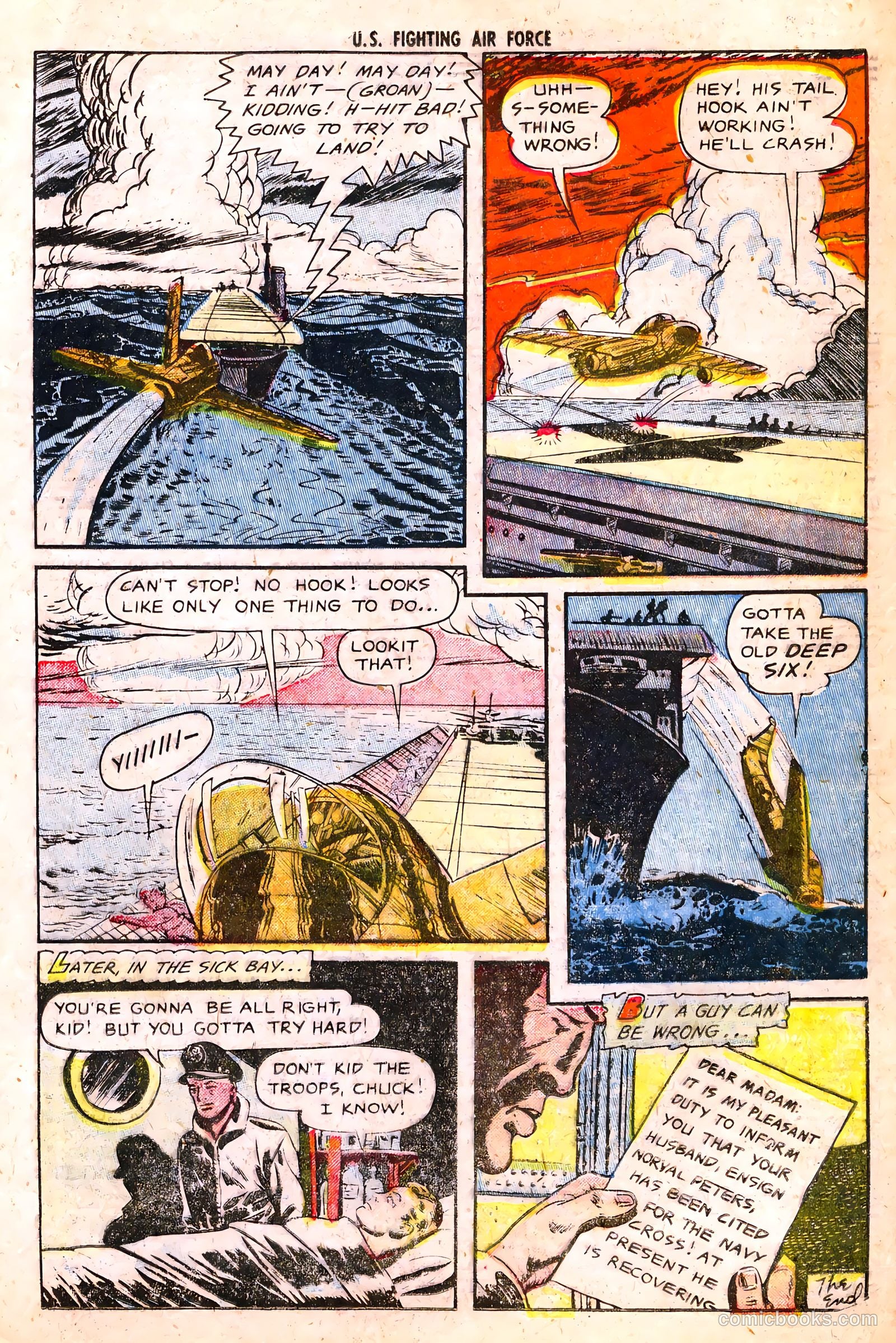 U.S. Fighting Air Force #13 (1955) — page 17 of 36