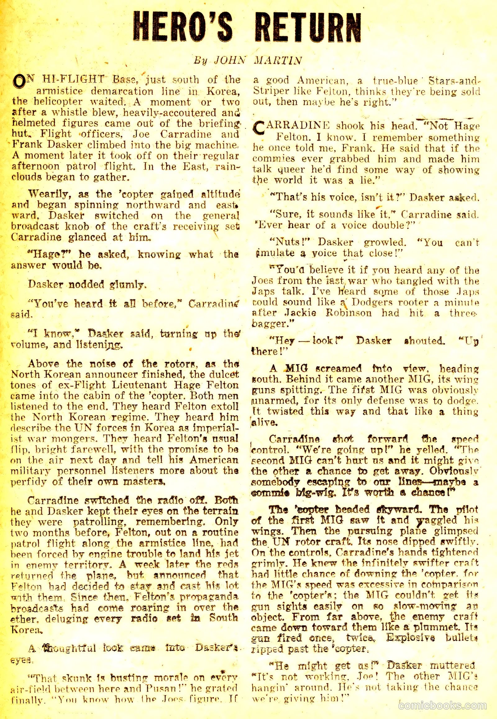 U.S. Fighting Air Force #13 (1955) — page 18 of 36