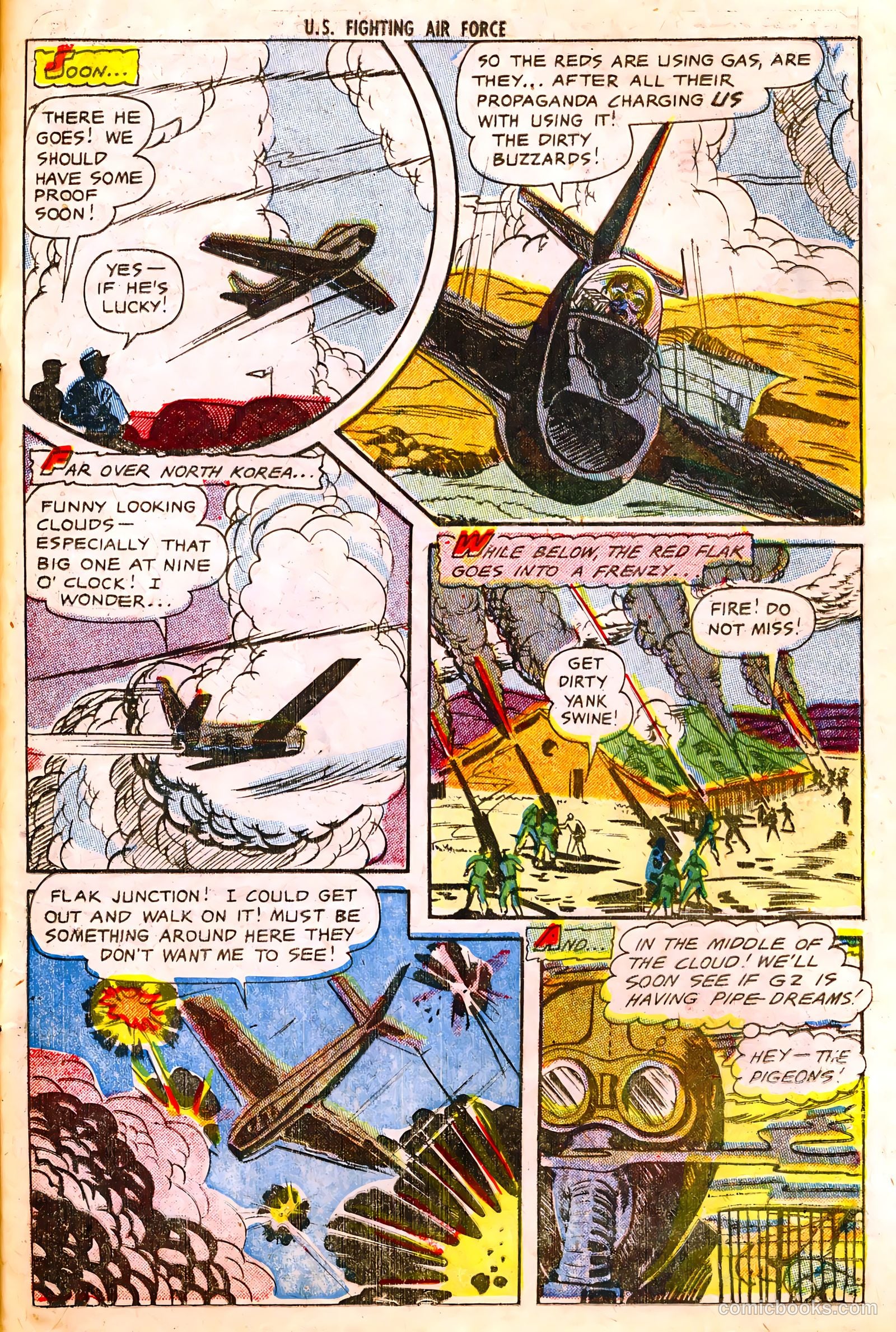 U.S. Fighting Air Force #13 (1955) — page 23 of 36
