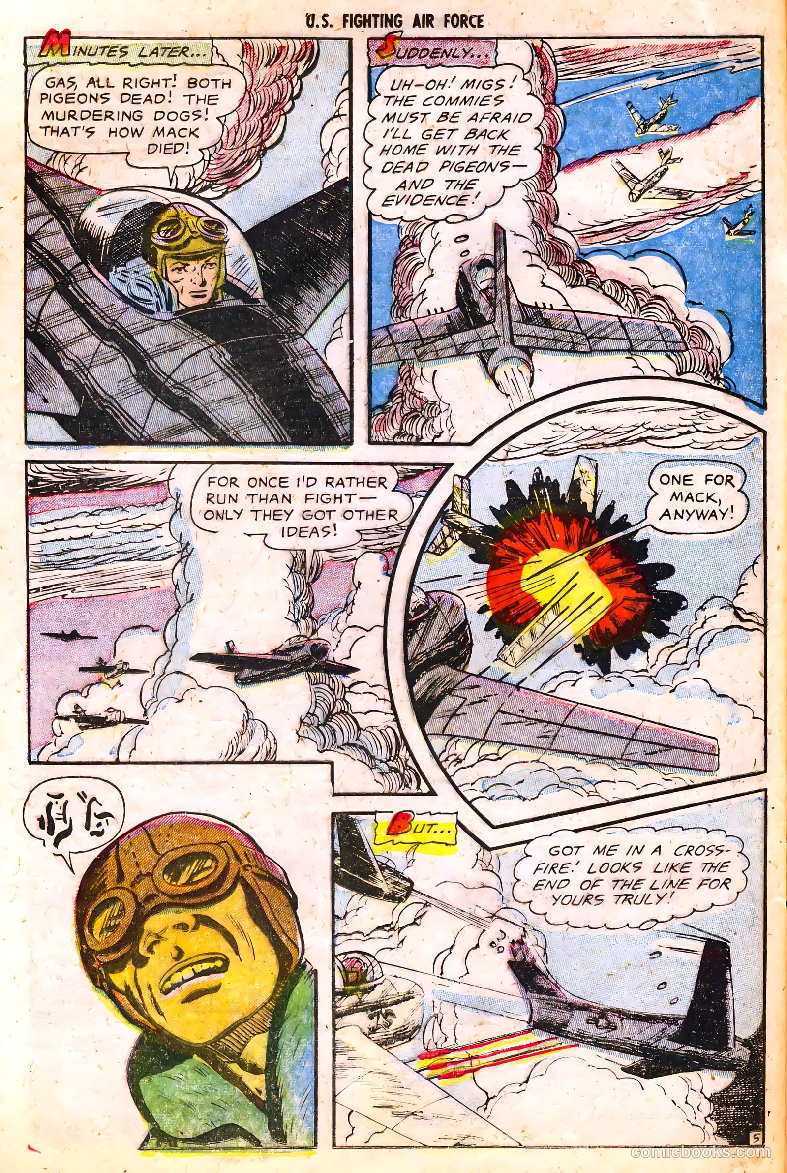 U.S. Fighting Air Force #13 (1955) — page 24 of 36