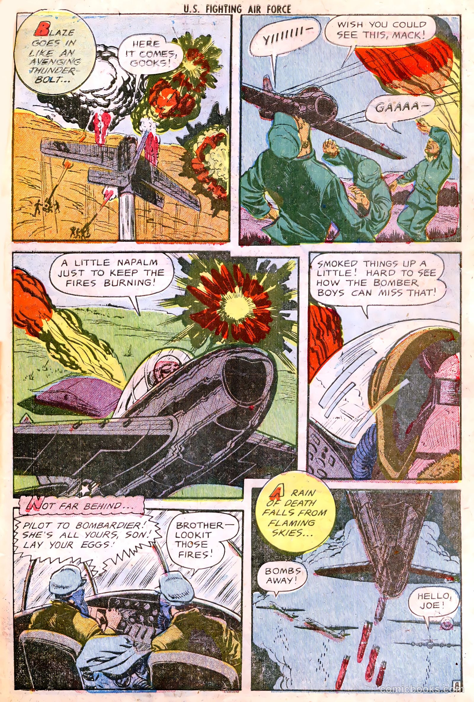 U.S. Fighting Air Force #13 (1955) — page 27 of 36