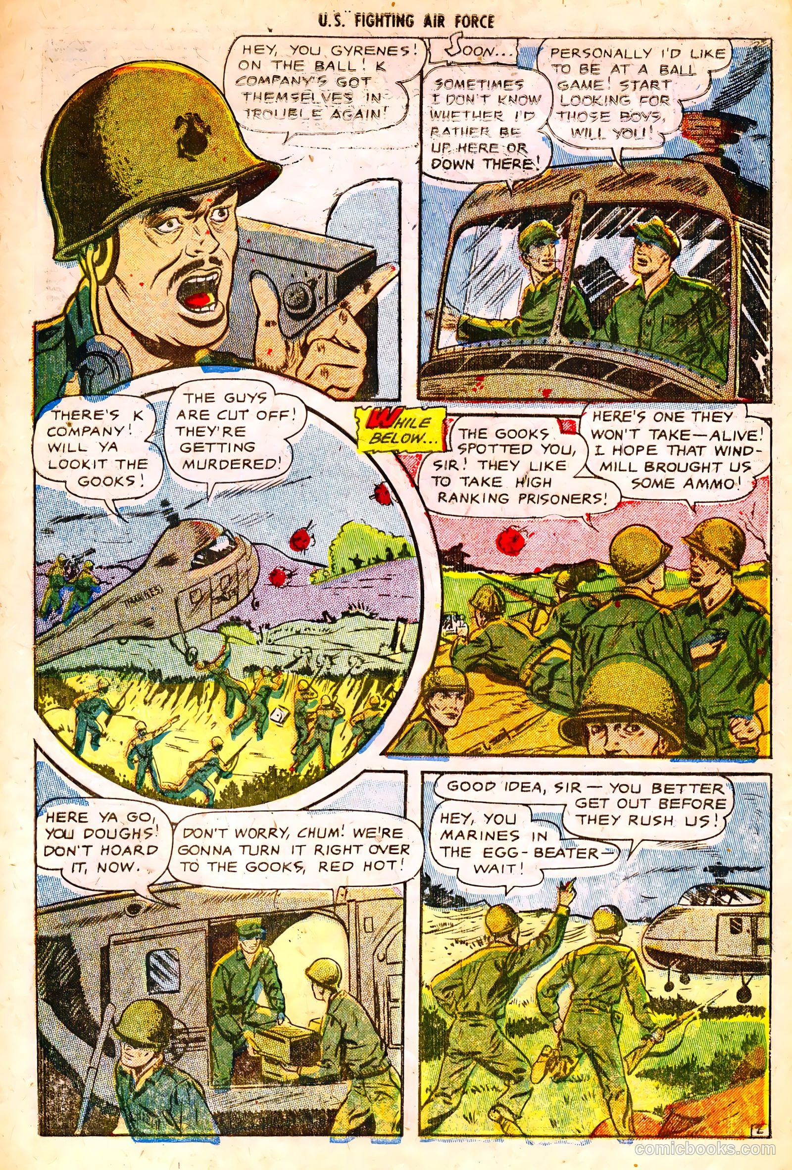 U.S. Fighting Air Force #13 (1955) — page 30 of 36