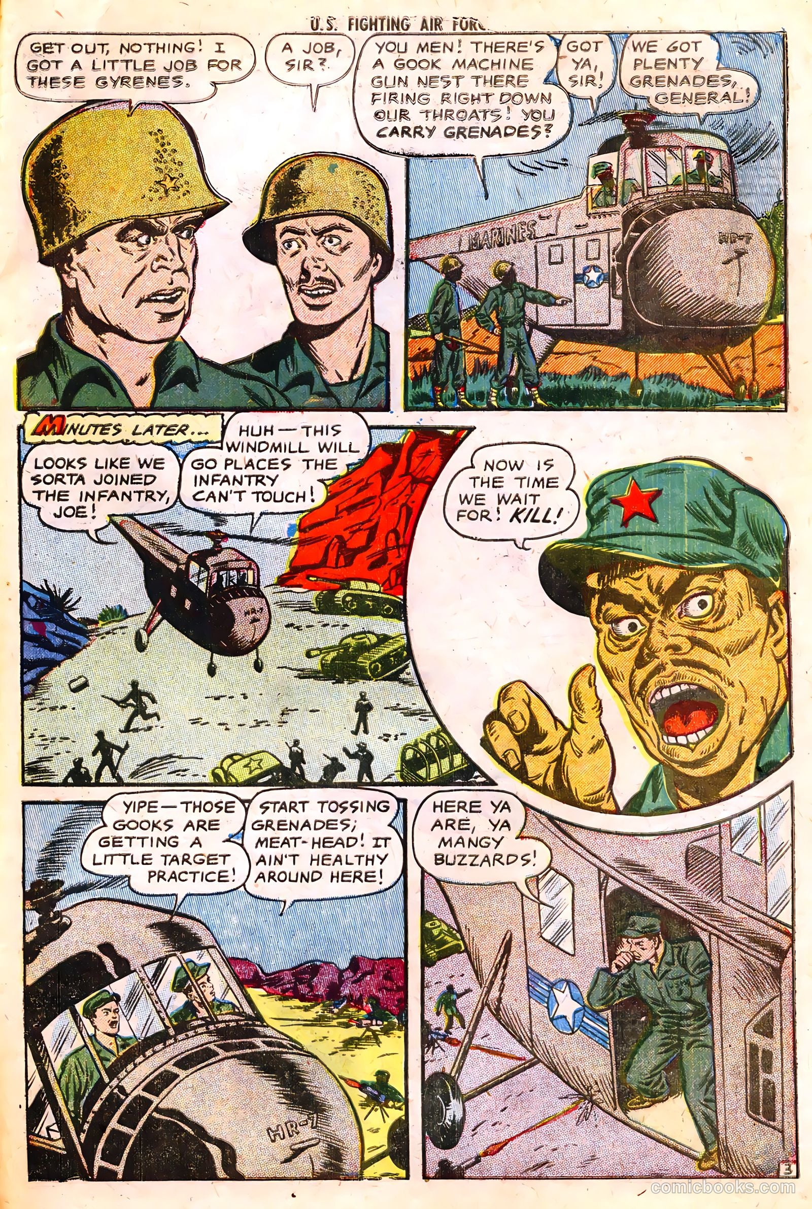 U.S. Fighting Air Force #13 (1955) — page 31 of 36