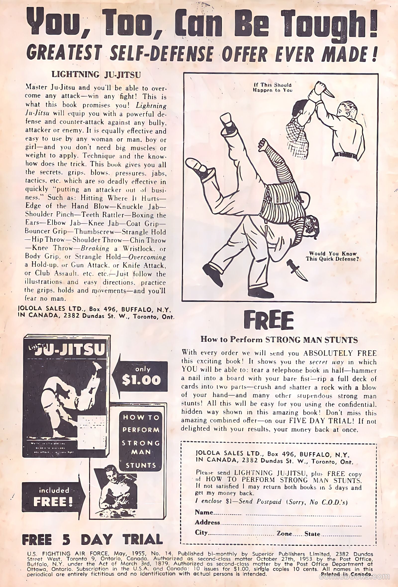 U.S. Fighting Air Force #14 (1955) — page 2 of 36