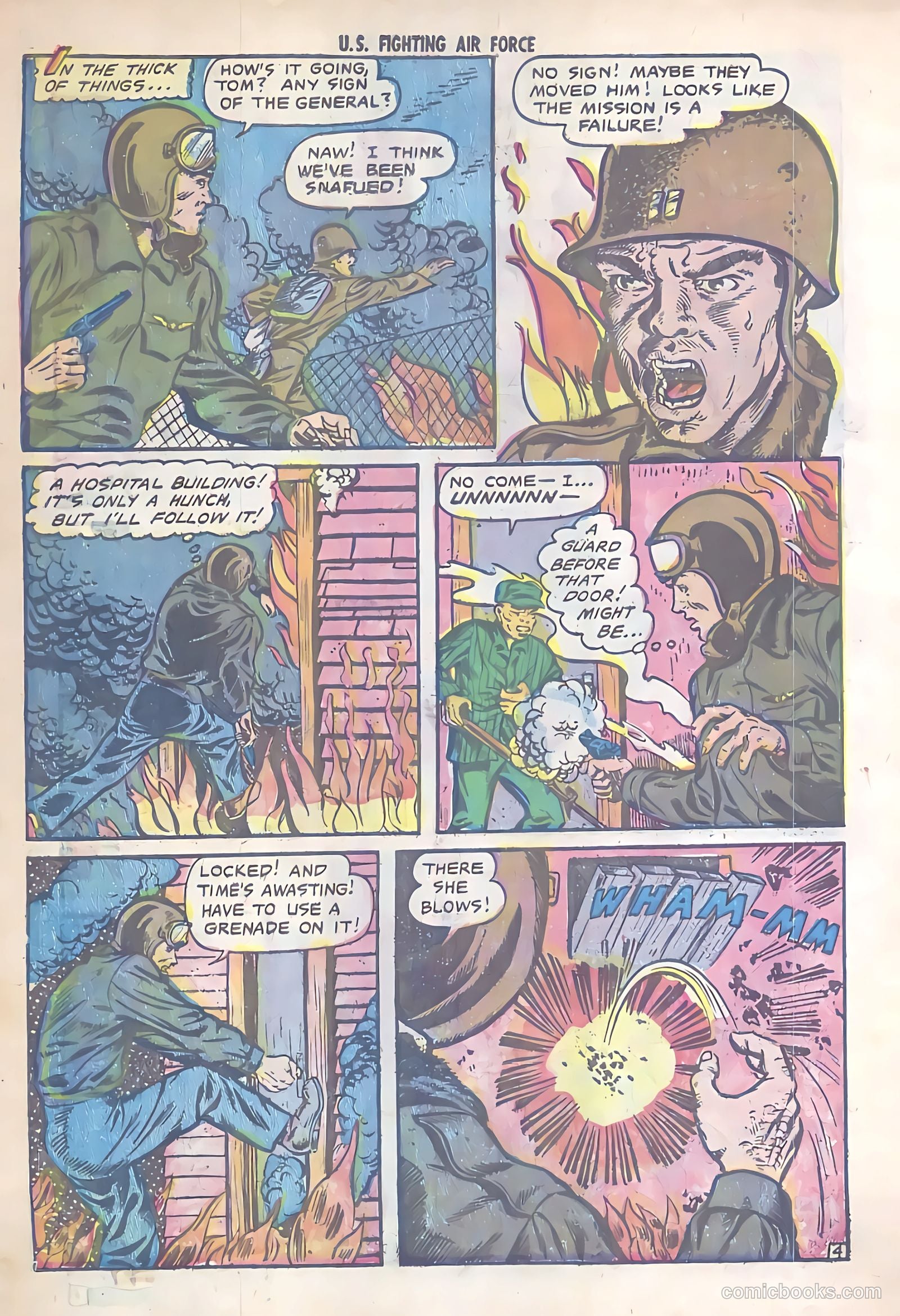 U.S. Fighting Air Force #14 (1955) — page 6 of 36