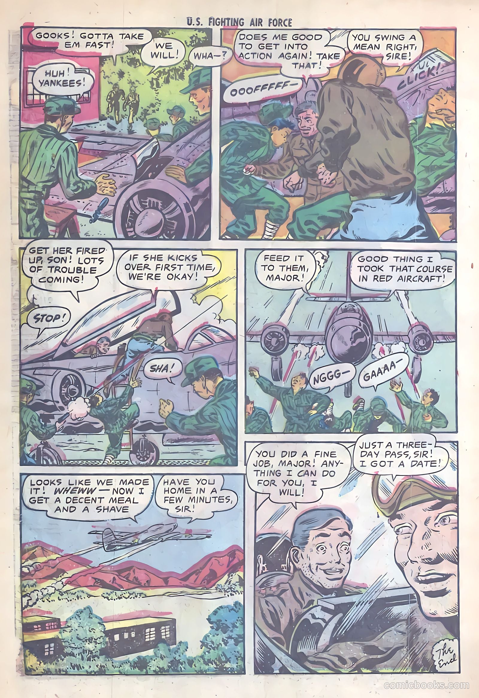 U.S. Fighting Air Force #14 (1955) — page 8 of 36