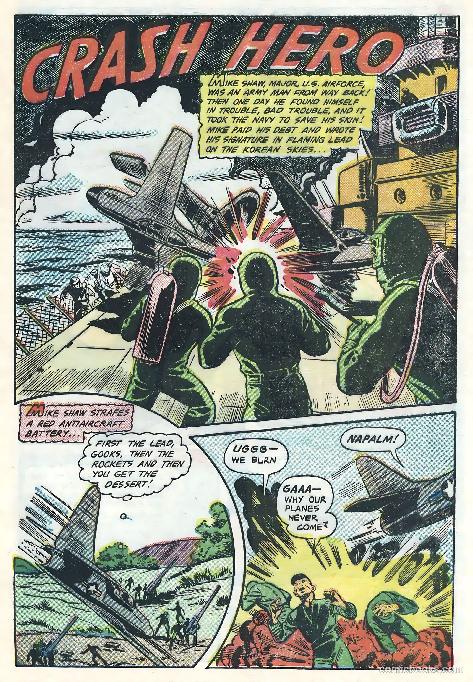 U.S. Fighting Air Force #14 (1955) — page 9 of 36