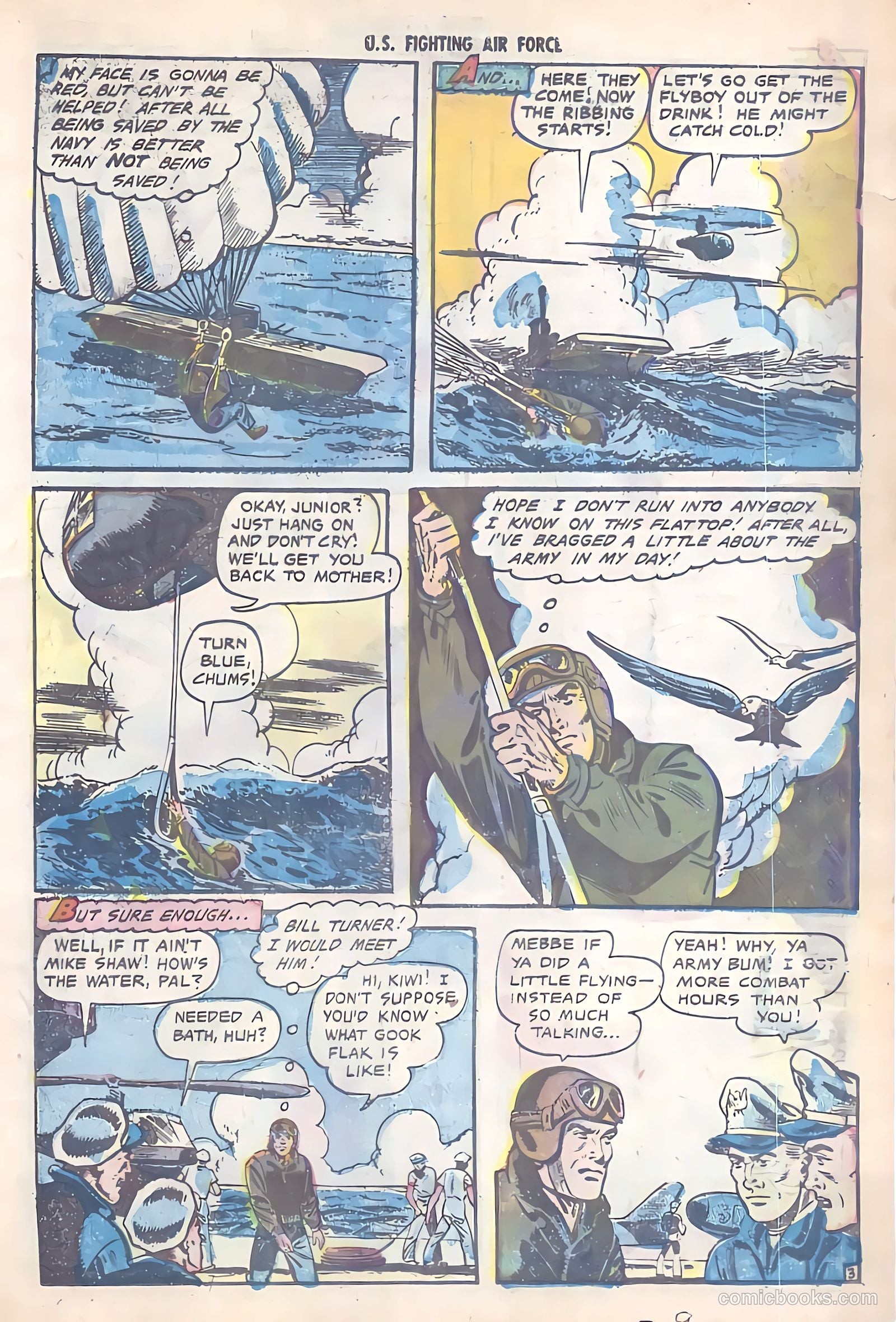U.S. Fighting Air Force #14 (1955) — page 11 of 36