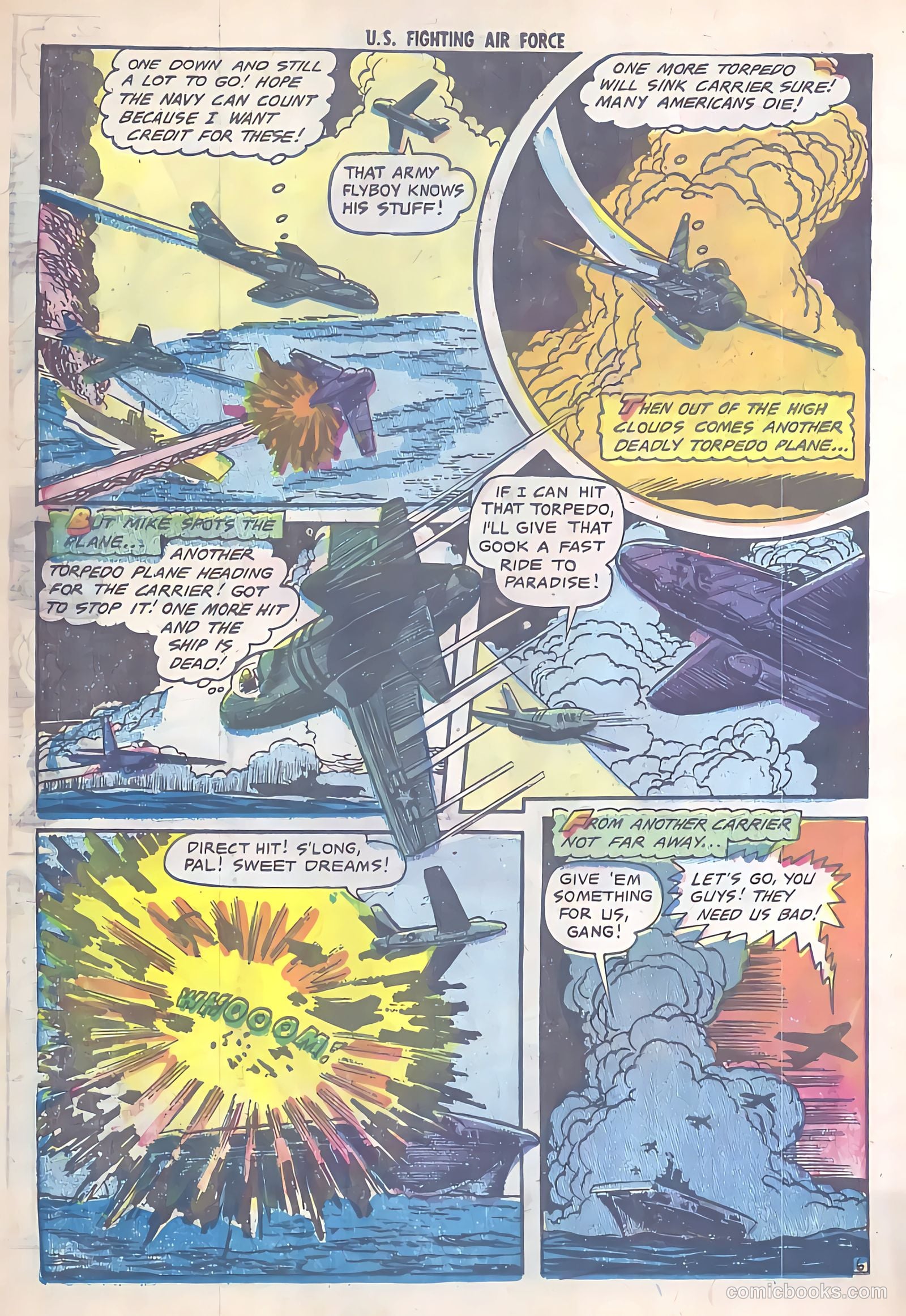U.S. Fighting Air Force #14 (1955) — page 14 of 36