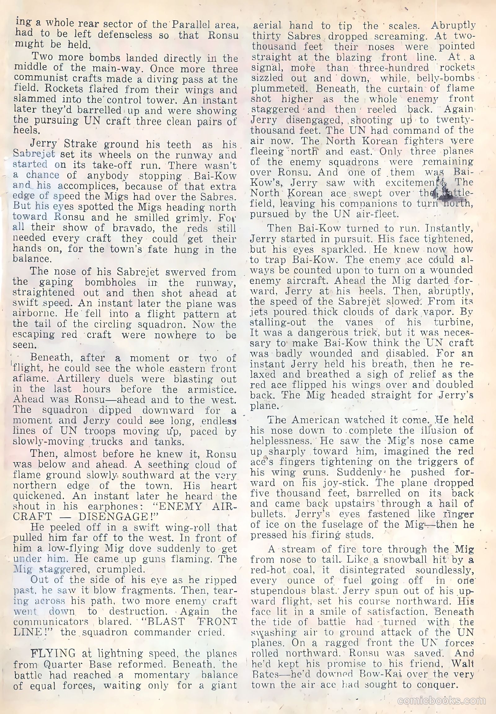 U.S. Fighting Air Force #14 (1955) — page 19 of 36