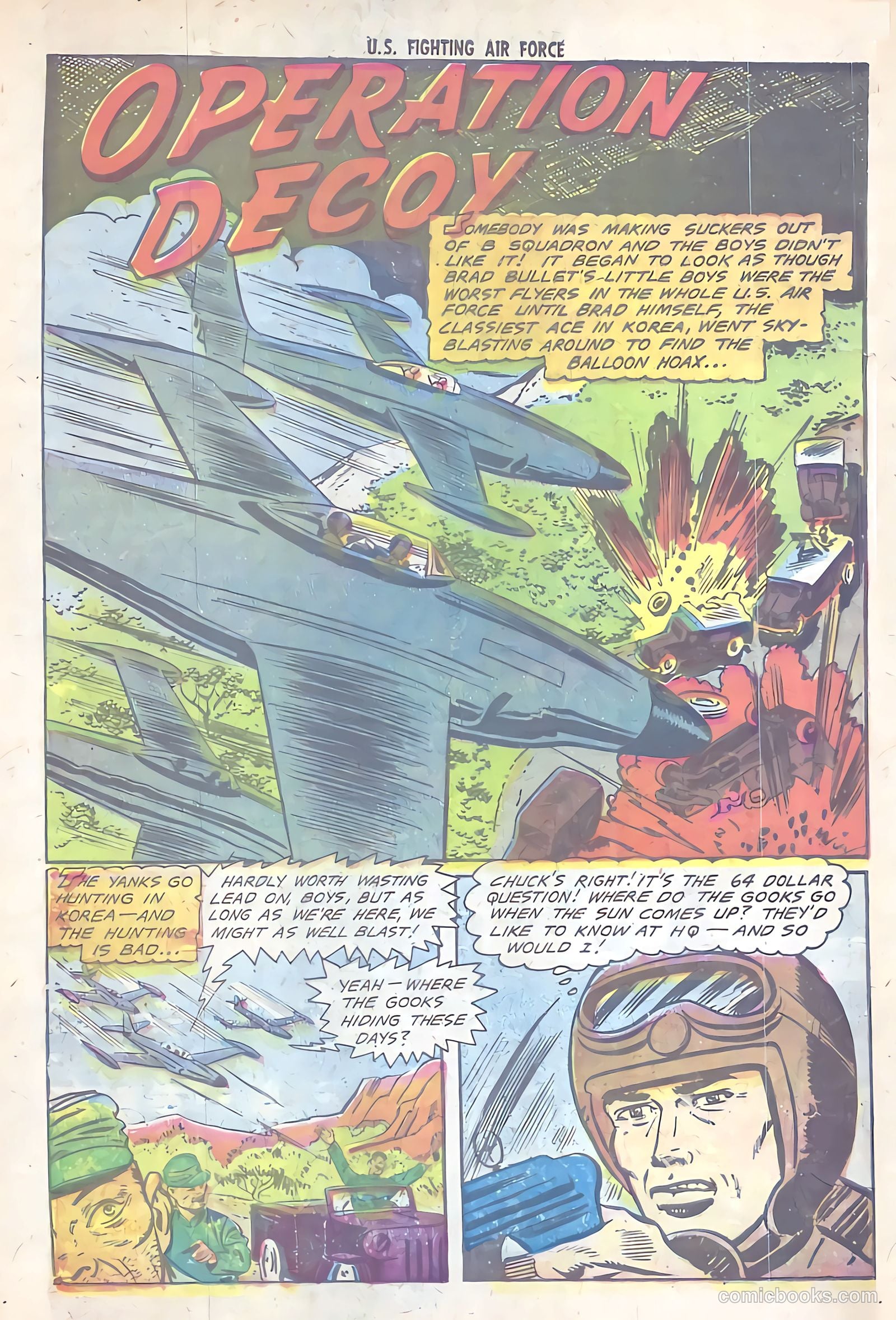 U.S. Fighting Air Force #14 (1955) — page 20 of 36