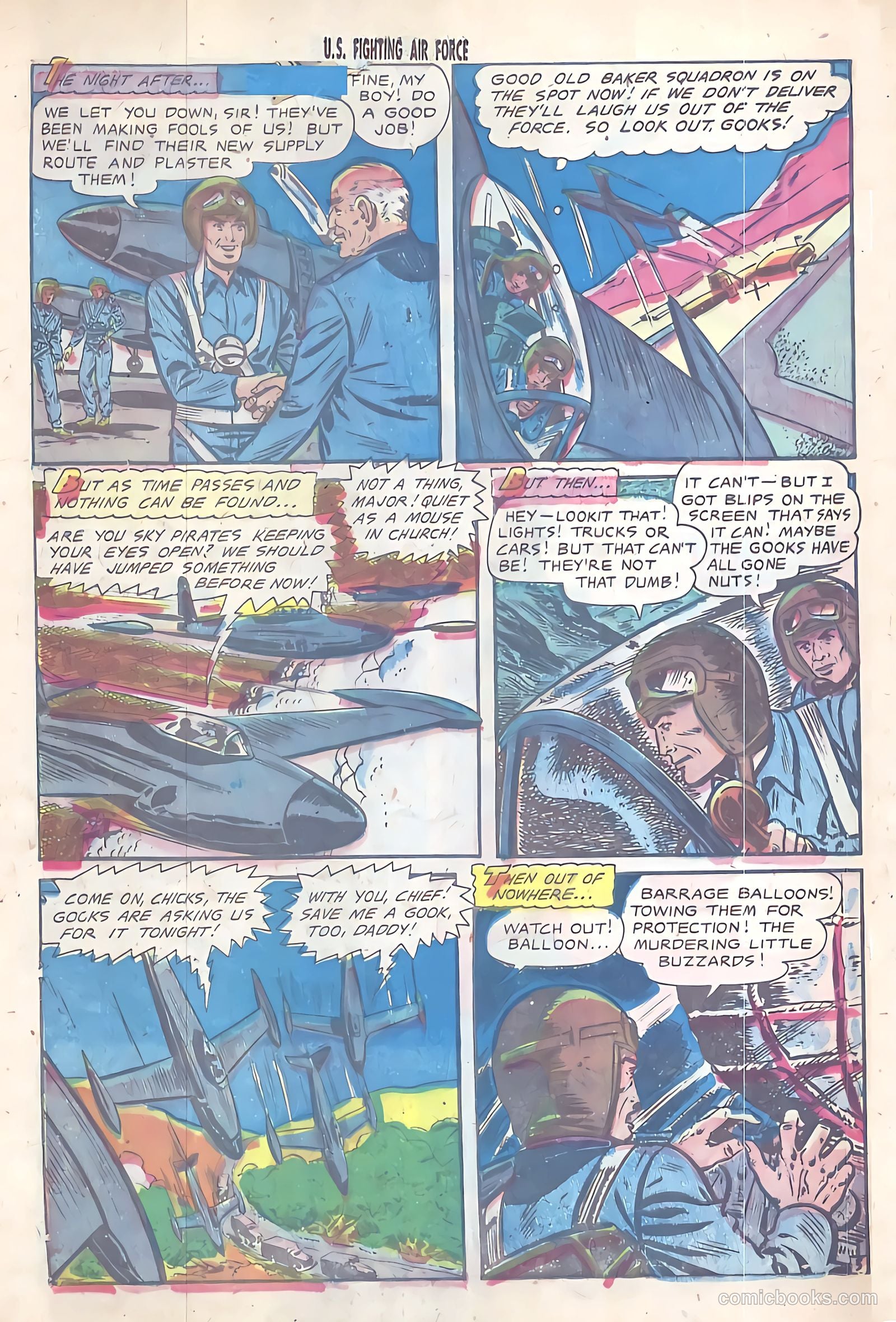 U.S. Fighting Air Force #14 (1955) — page 24 of 36