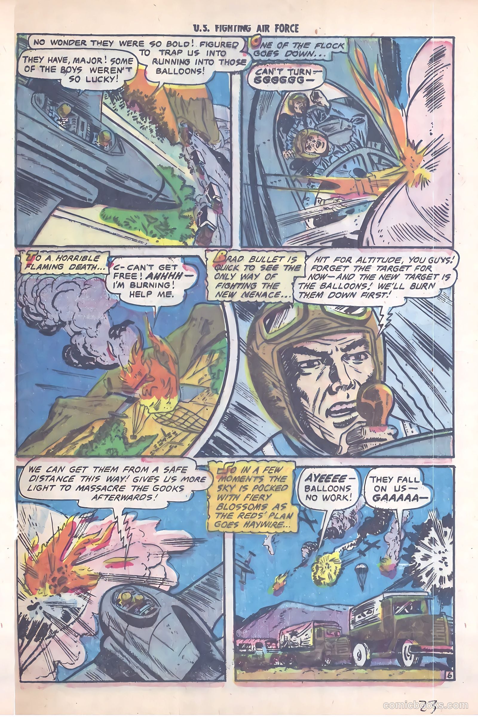 U.S. Fighting Air Force #14 (1955) — page 25 of 36