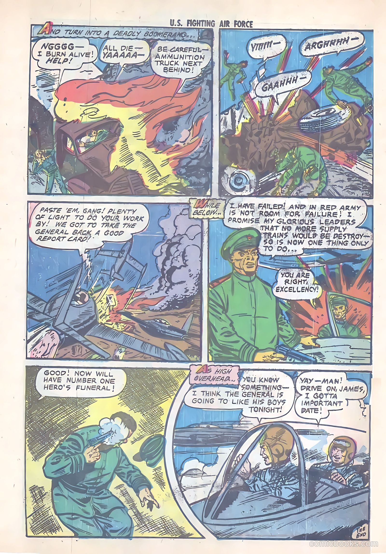 U.S. Fighting Air Force #14 (1955) — page 26 of 36