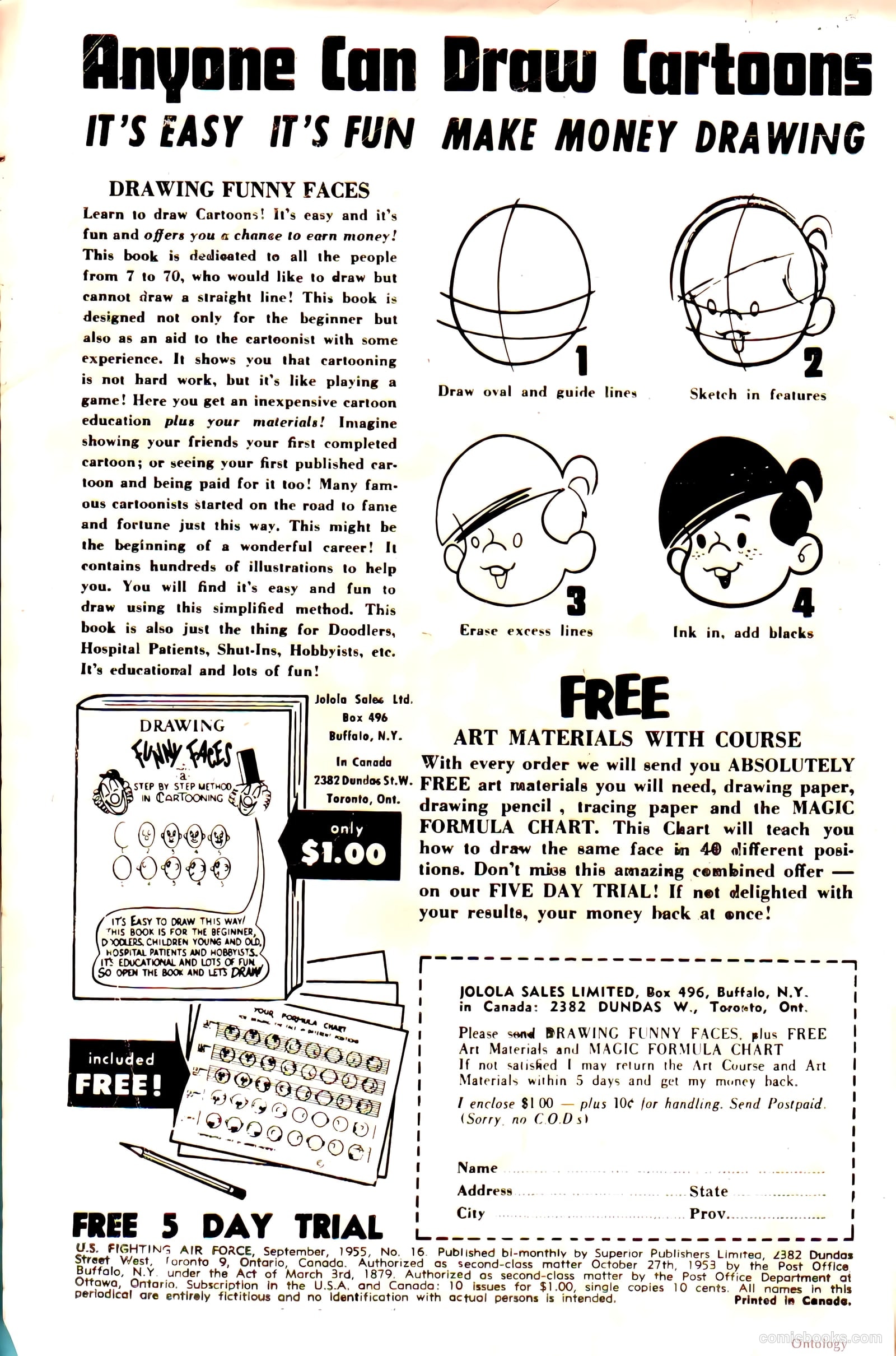 U.S. Fighting Air Force #16 (1955) — page 2 of 36