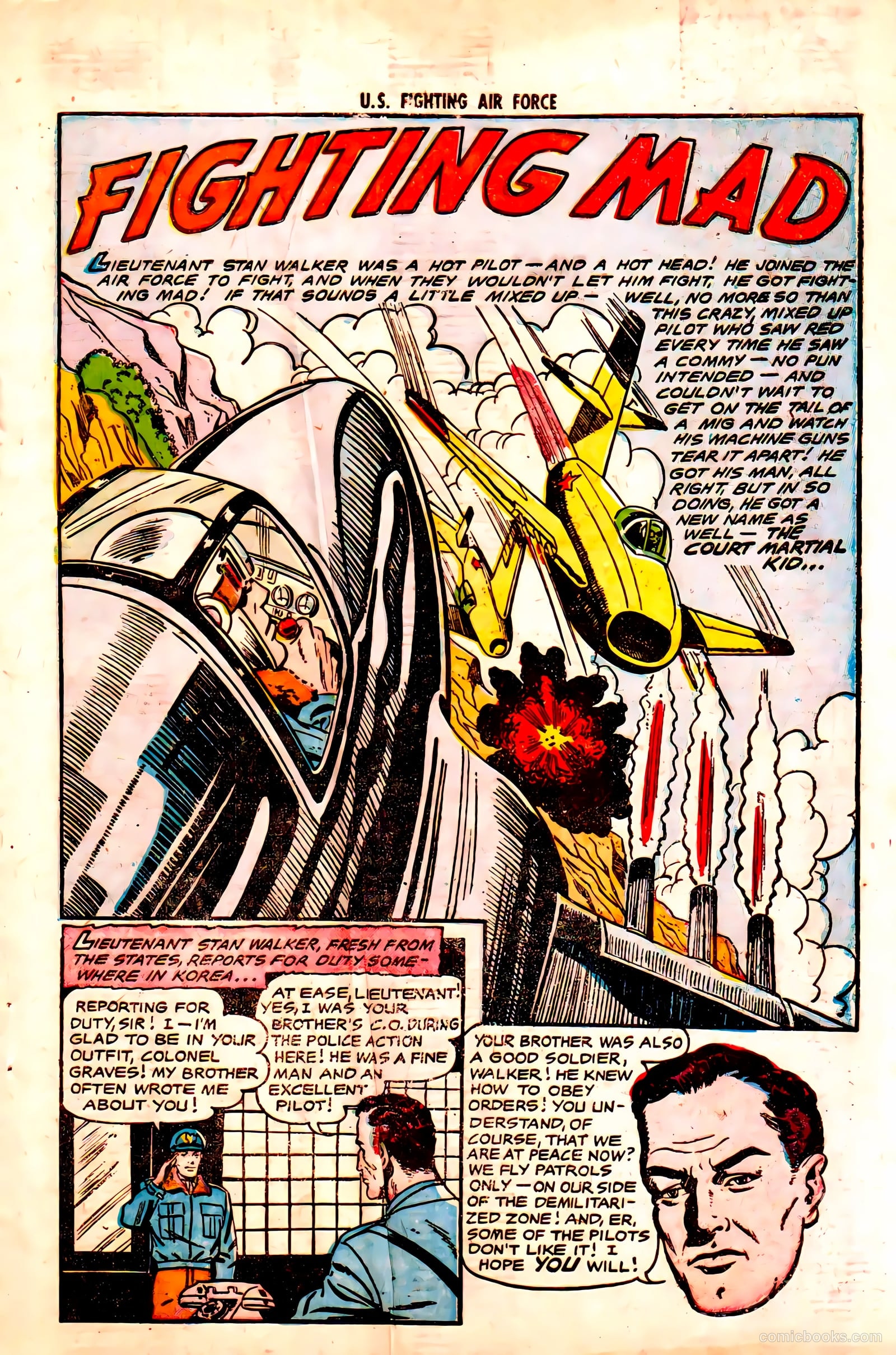 U.S. Fighting Air Force #16 (1955) — page 3 of 36