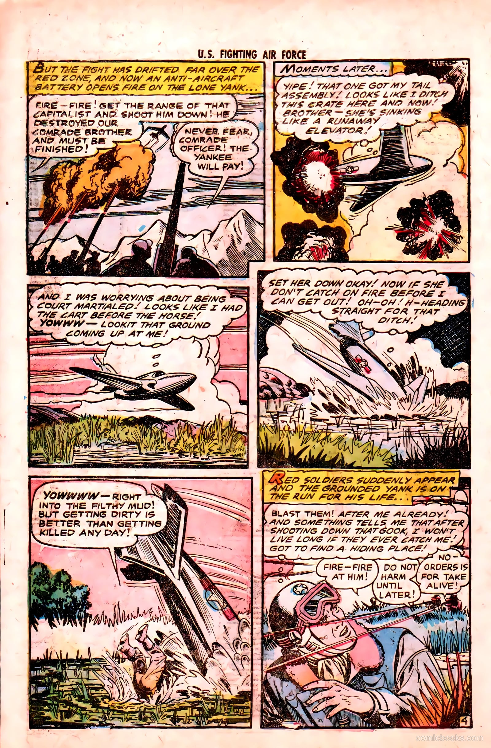 U.S. Fighting Air Force #16 (1955) — page 6 of 36