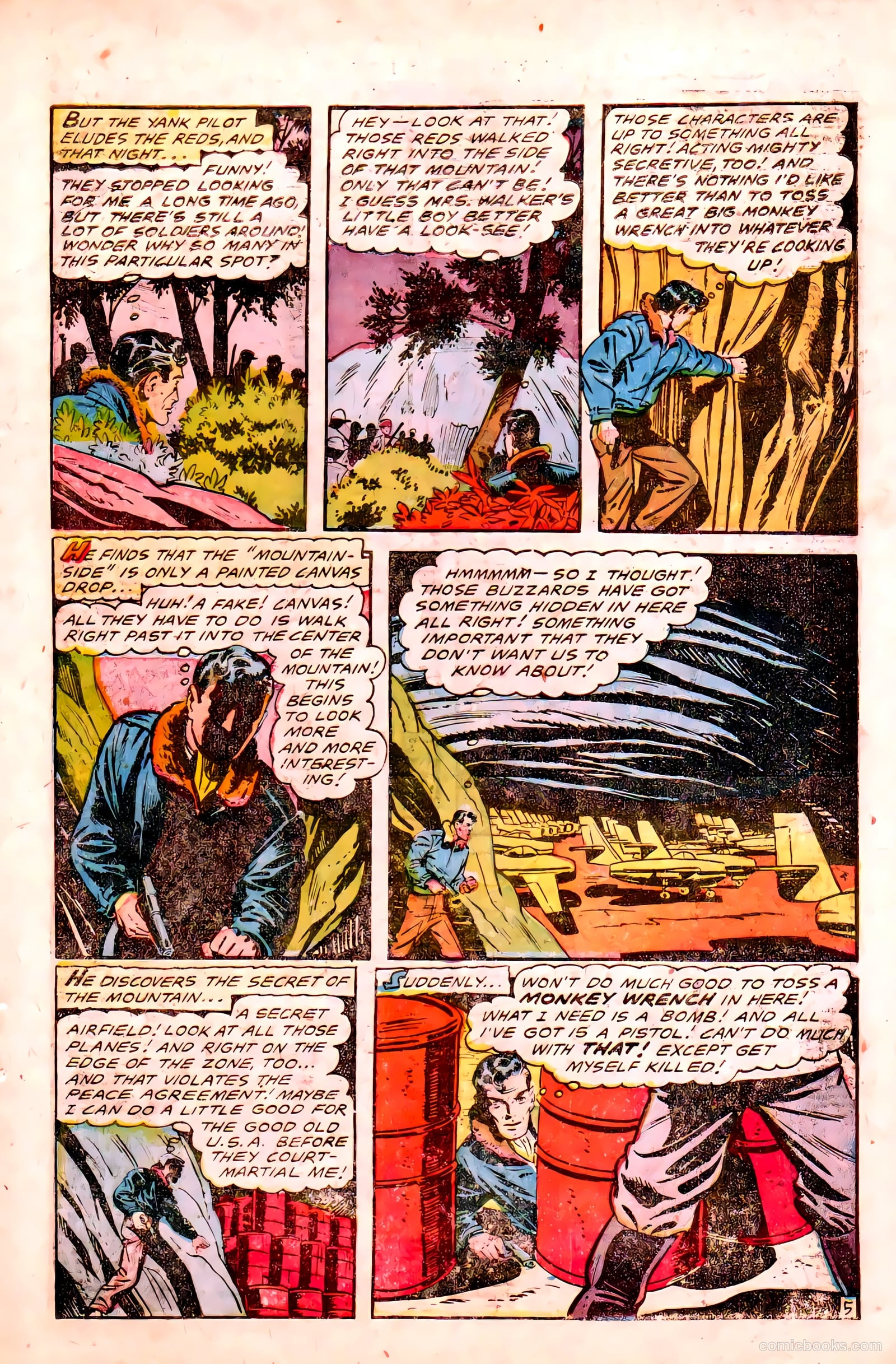 U.S. Fighting Air Force #16 (1955) — page 7 of 36