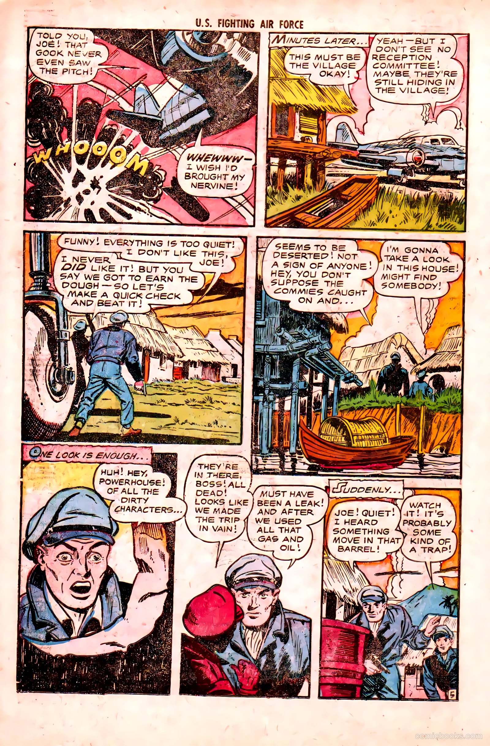 U.S. Fighting Air Force #16 (1955) — page 14 of 36