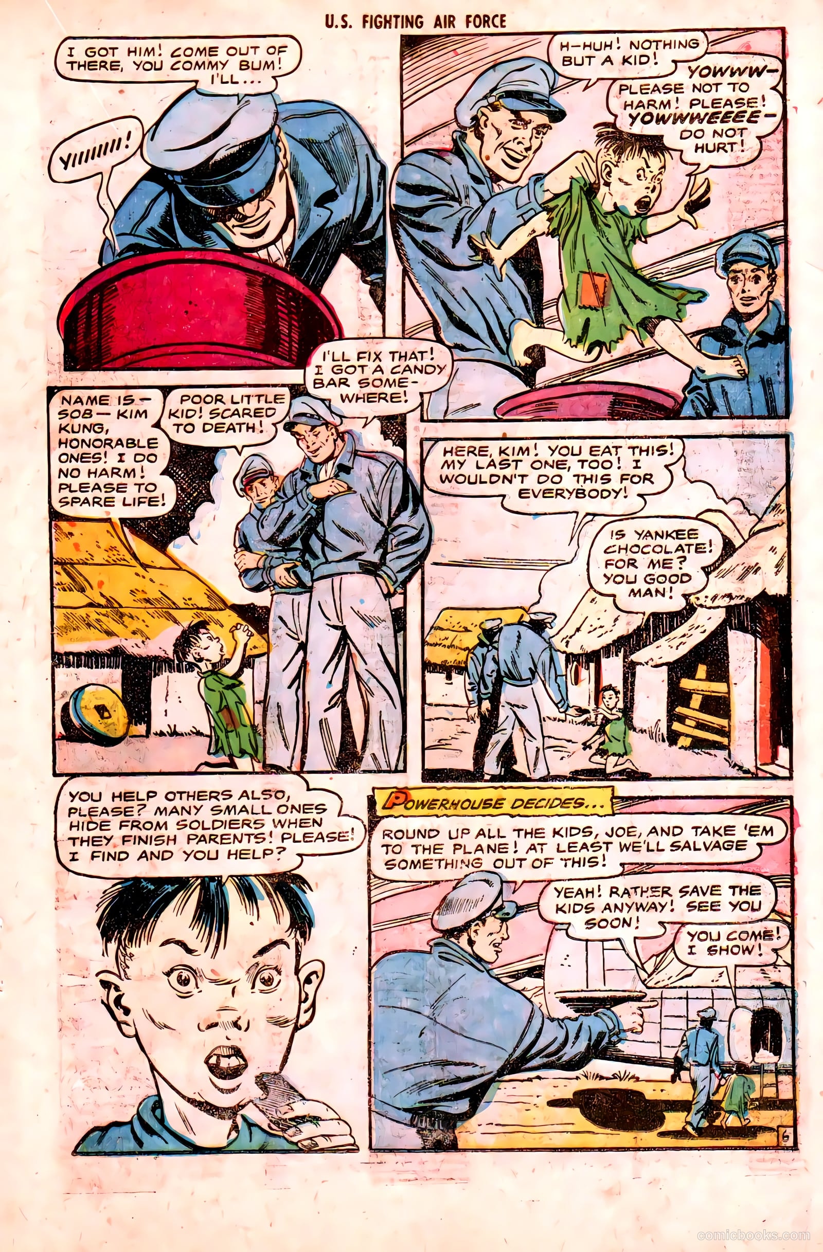 U.S. Fighting Air Force #16 (1955) — page 15 of 36