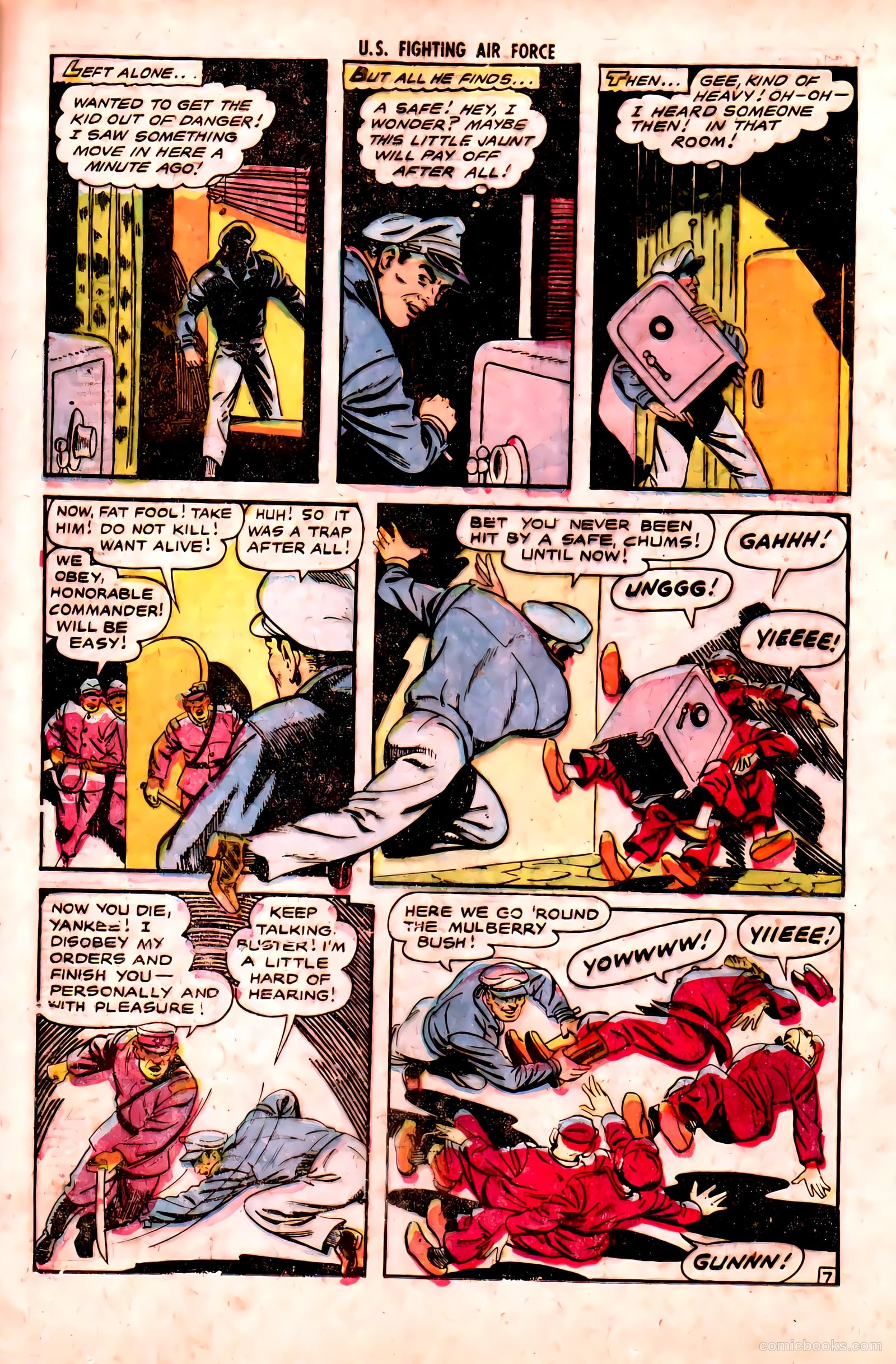 U.S. Fighting Air Force #16 (1955) — page 16 of 36