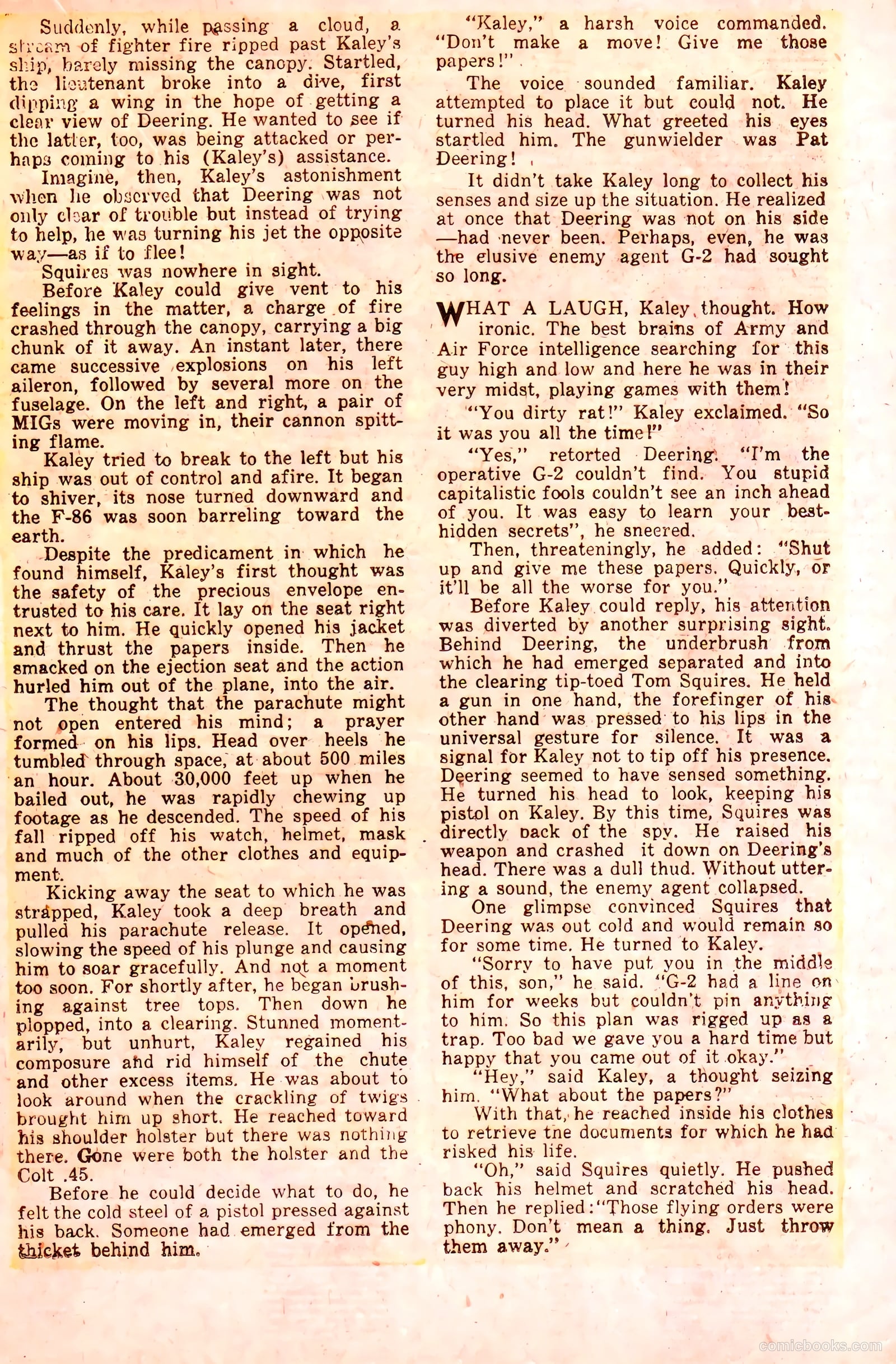U.S. Fighting Air Force #16 (1955) — page 19 of 36