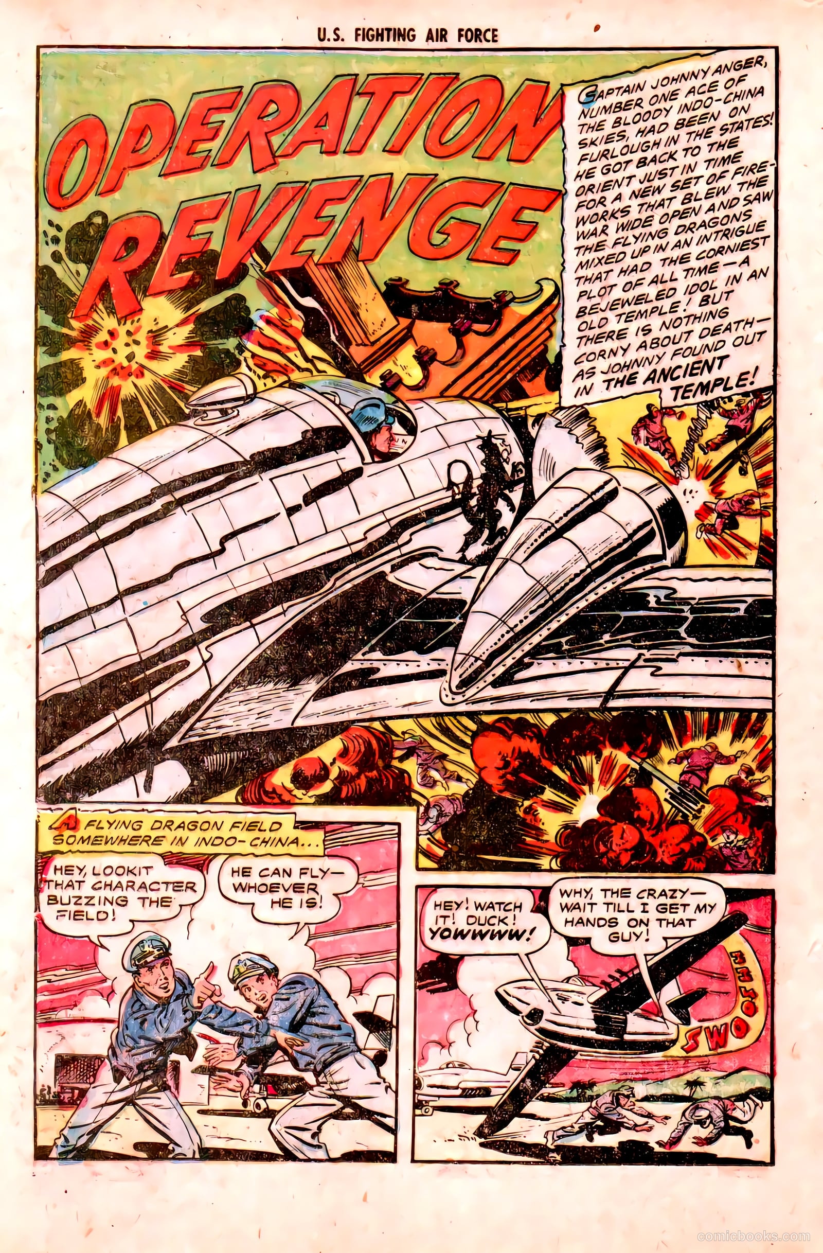 U.S. Fighting Air Force #16 (1955) — page 20 of 36
