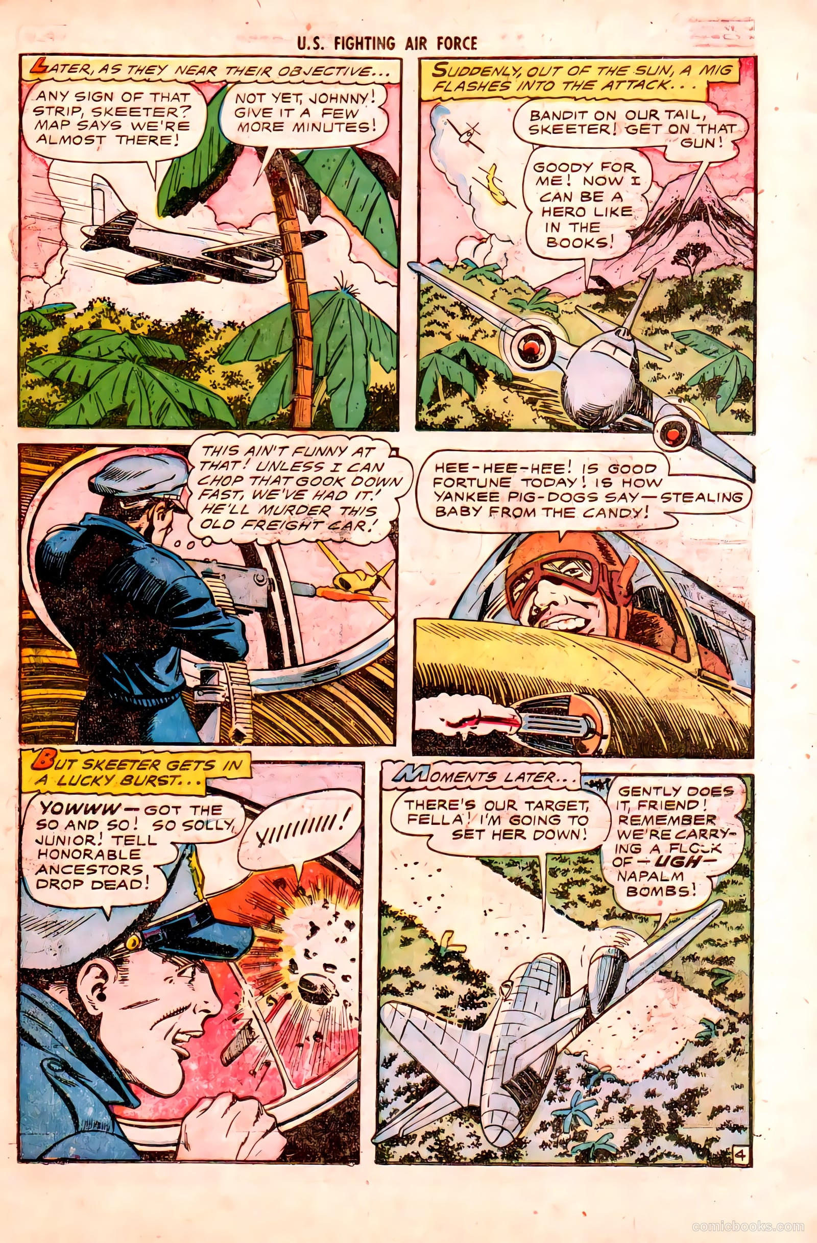 U.S. Fighting Air Force #16 (1955) — page 23 of 36