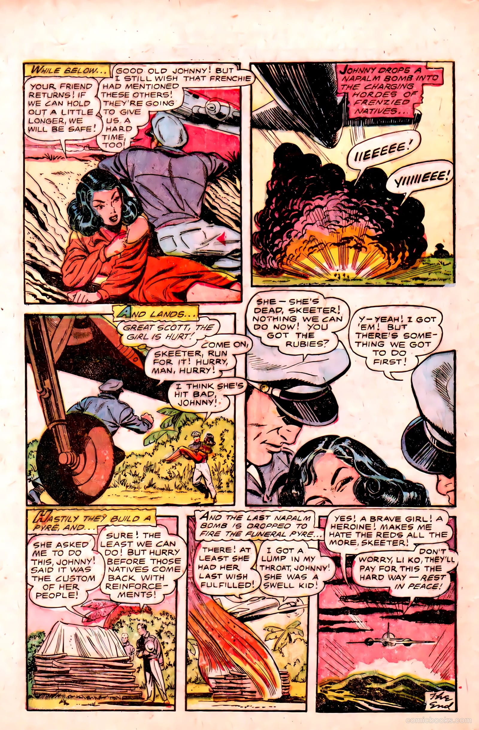 U.S. Fighting Air Force #16 (1955) — page 28 of 36