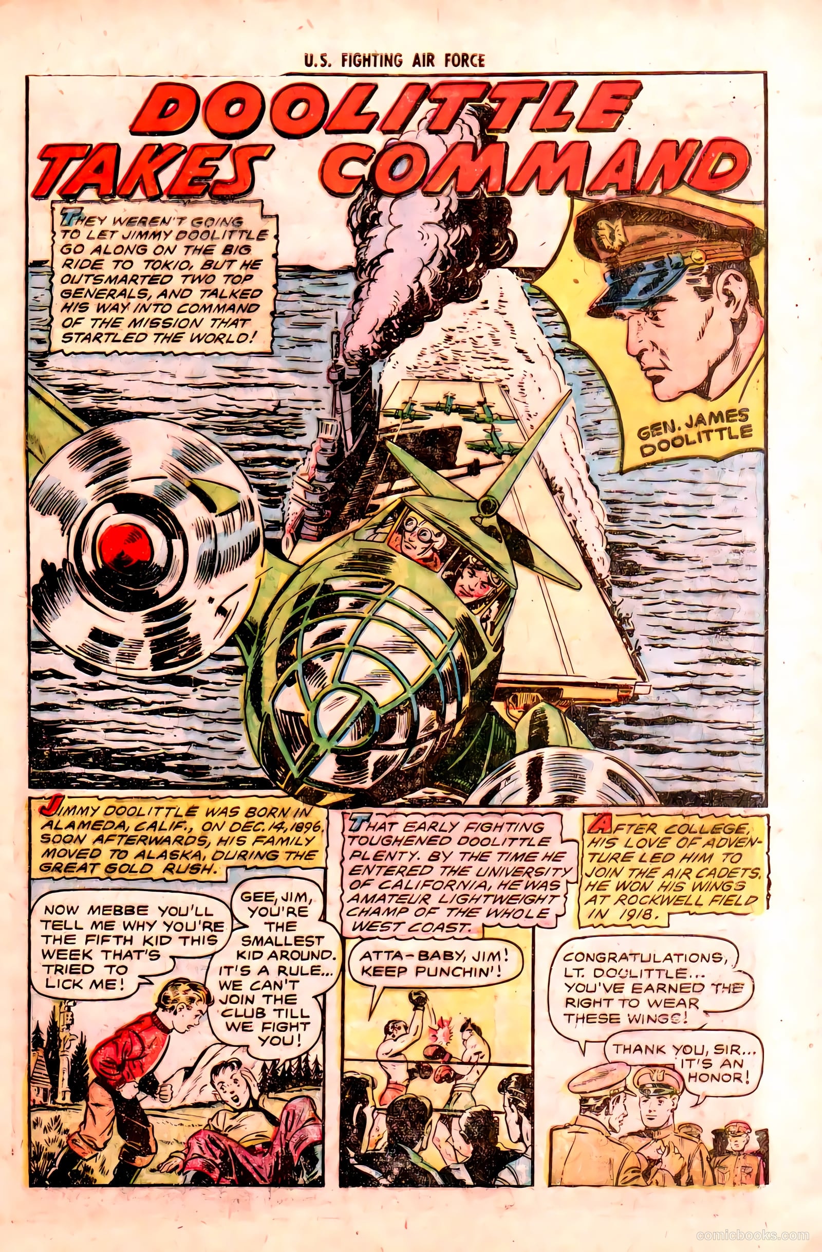 U.S. Fighting Air Force #16 (1955) — page 29 of 36