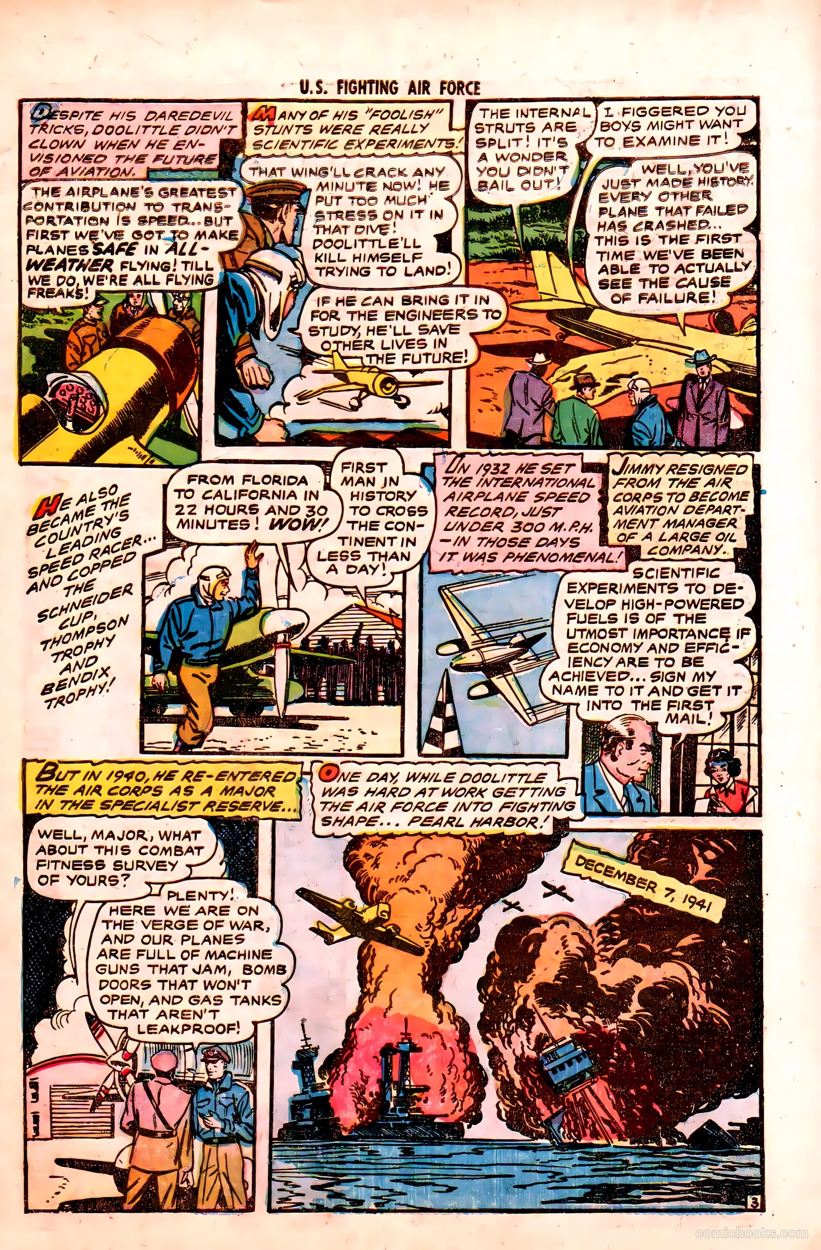 U.S. Fighting Air Force #16 (1955) — page 31 of 36