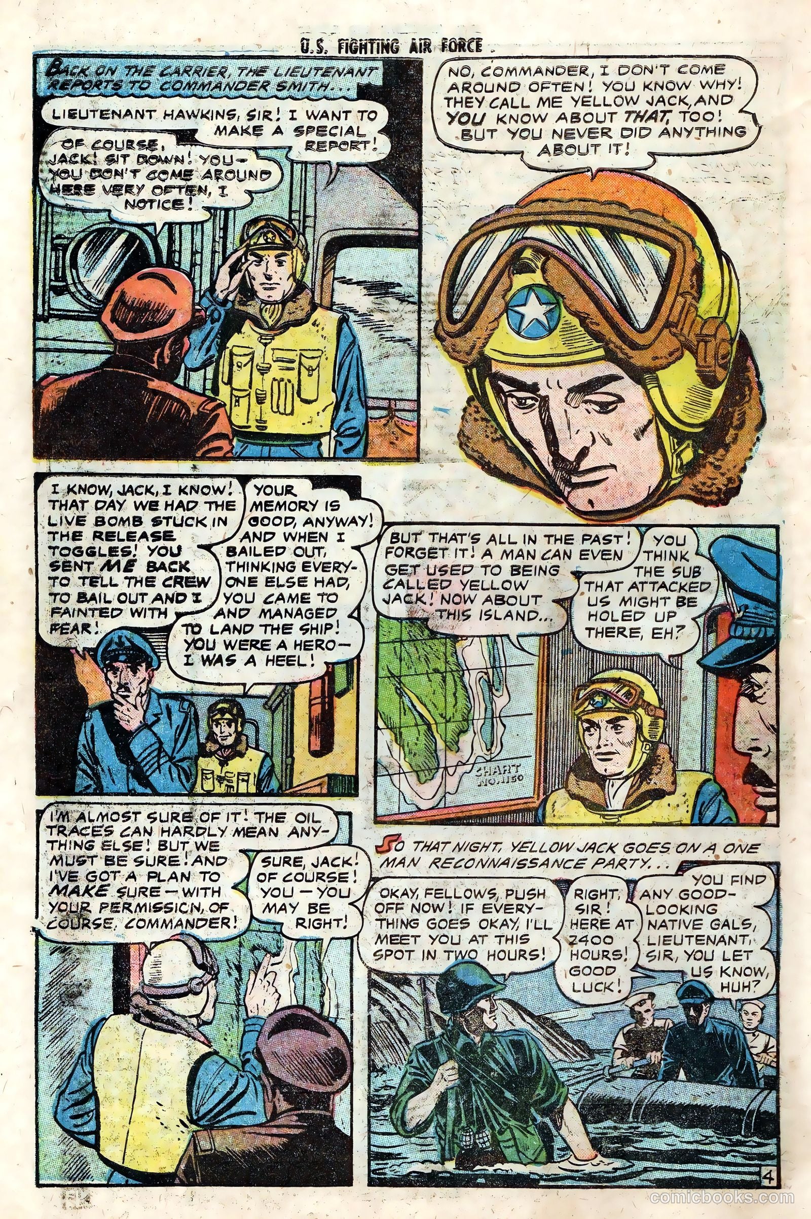 U.S. Fighting Air Force #17 (1955) — page 6 of 36