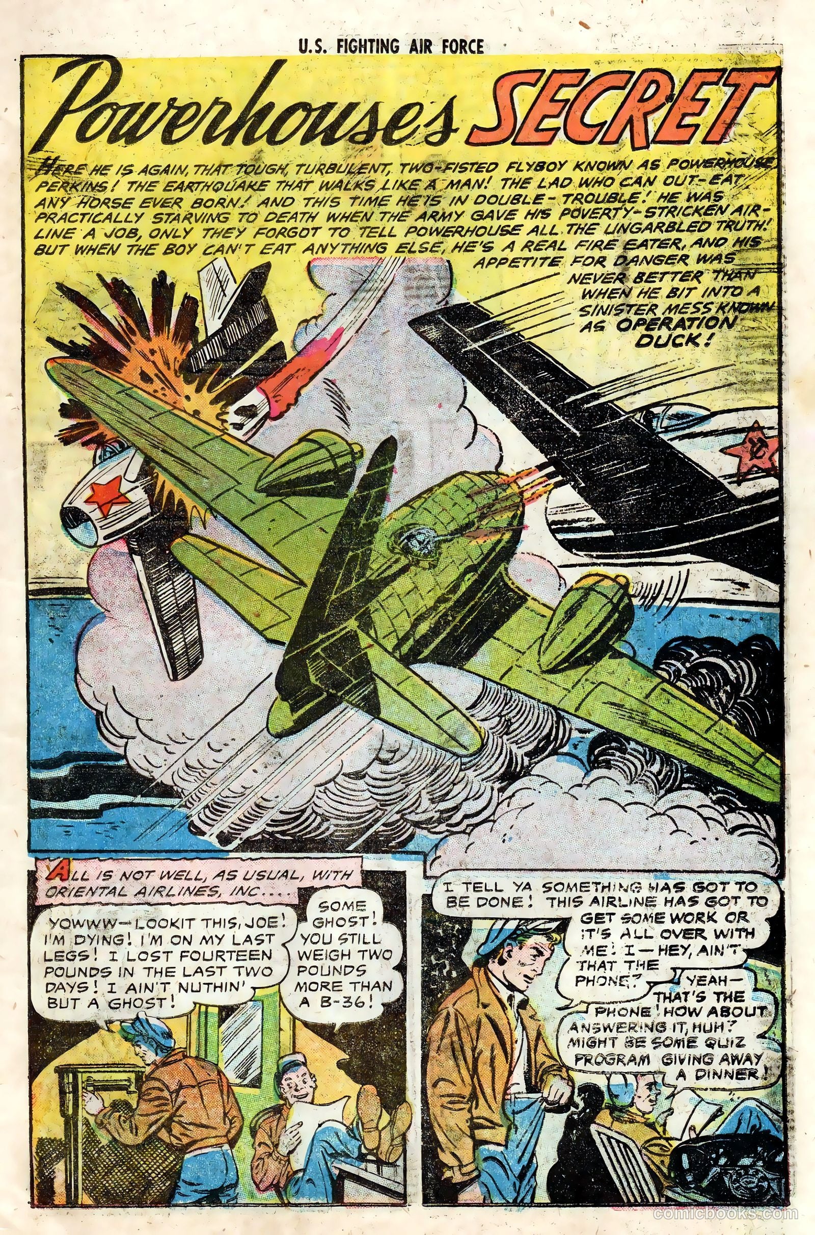 U.S. Fighting Air Force #17 (1955) — page 11 of 36