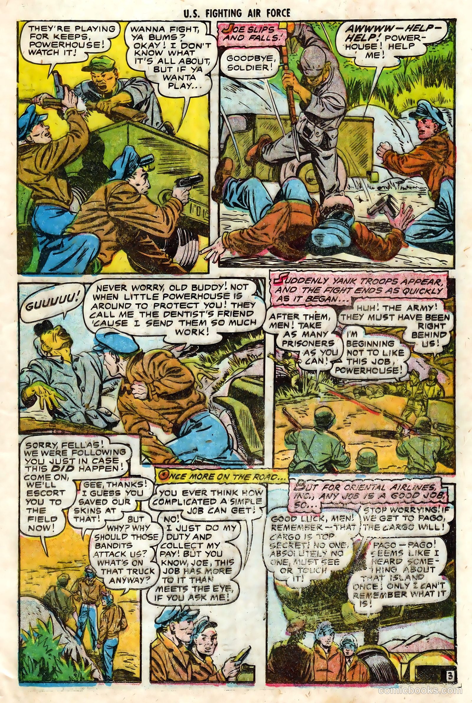 U.S. Fighting Air Force #17 (1955) — page 13 of 36