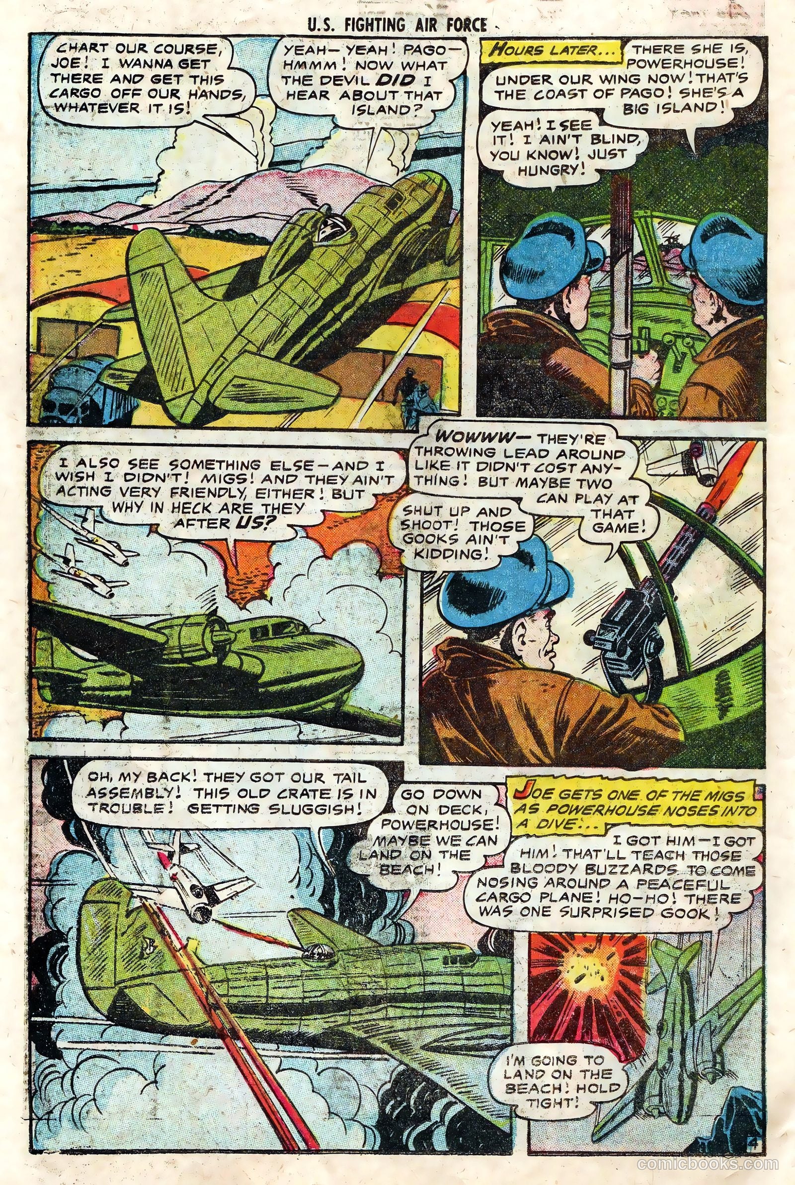 U.S. Fighting Air Force #17 (1955) — page 14 of 36