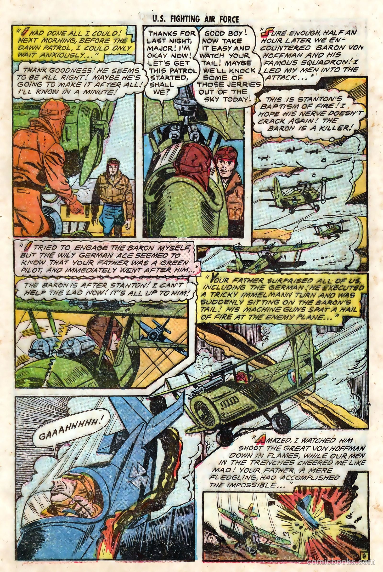 U.S. Fighting Air Force #17 (1955) — page 25 of 36