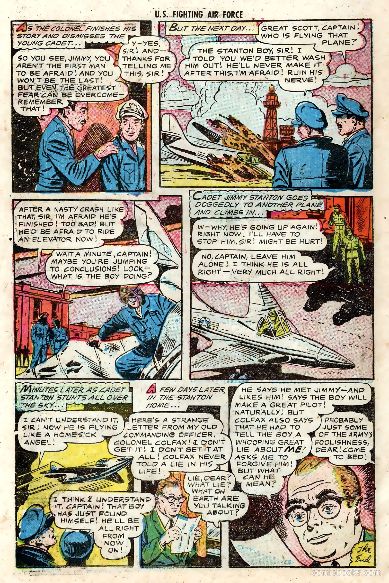 U.S. Fighting Air Force #17 (1955) — page 26 of 36