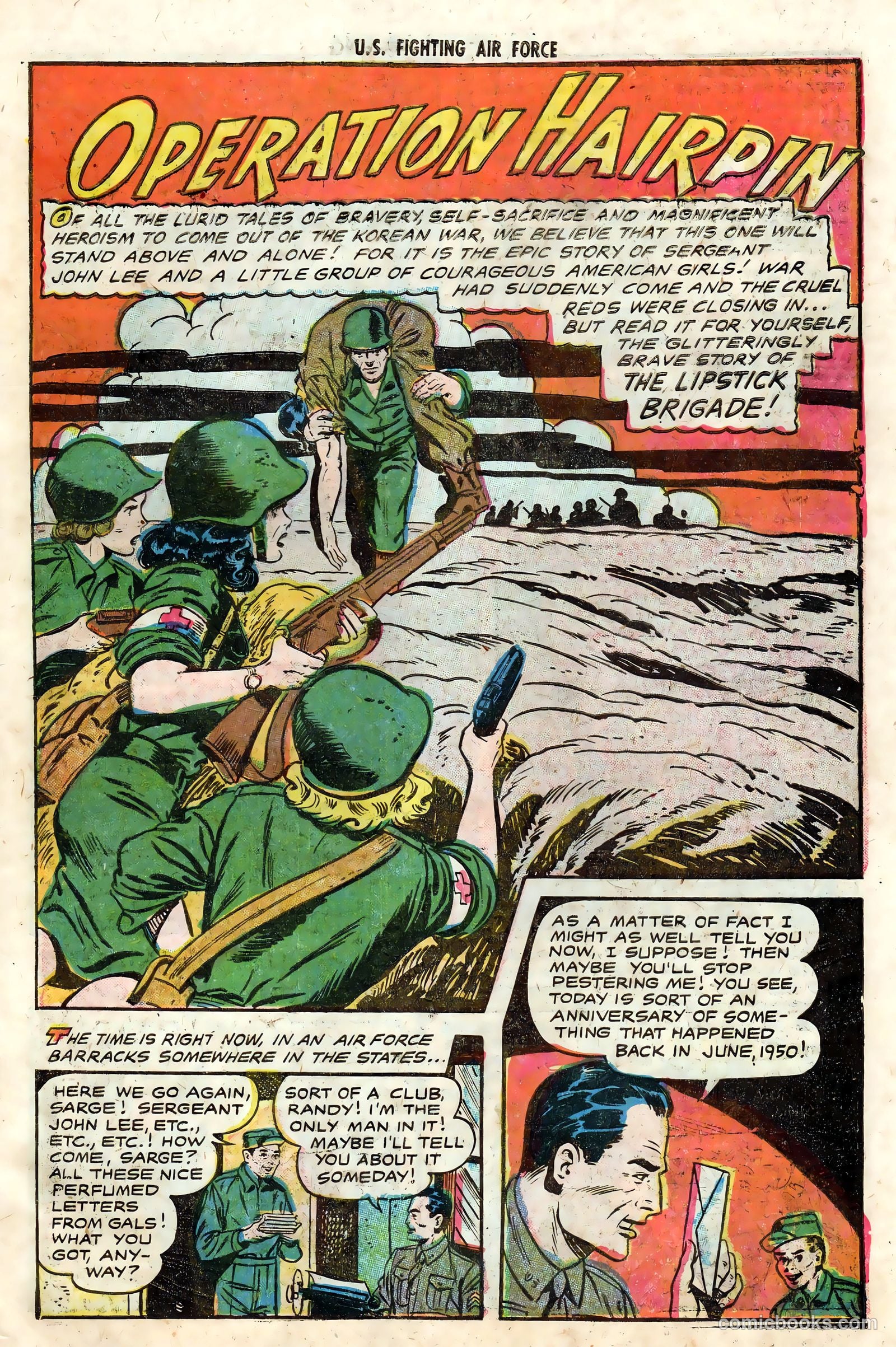 U.S. Fighting Air Force #17 (1955) — page 27 of 36