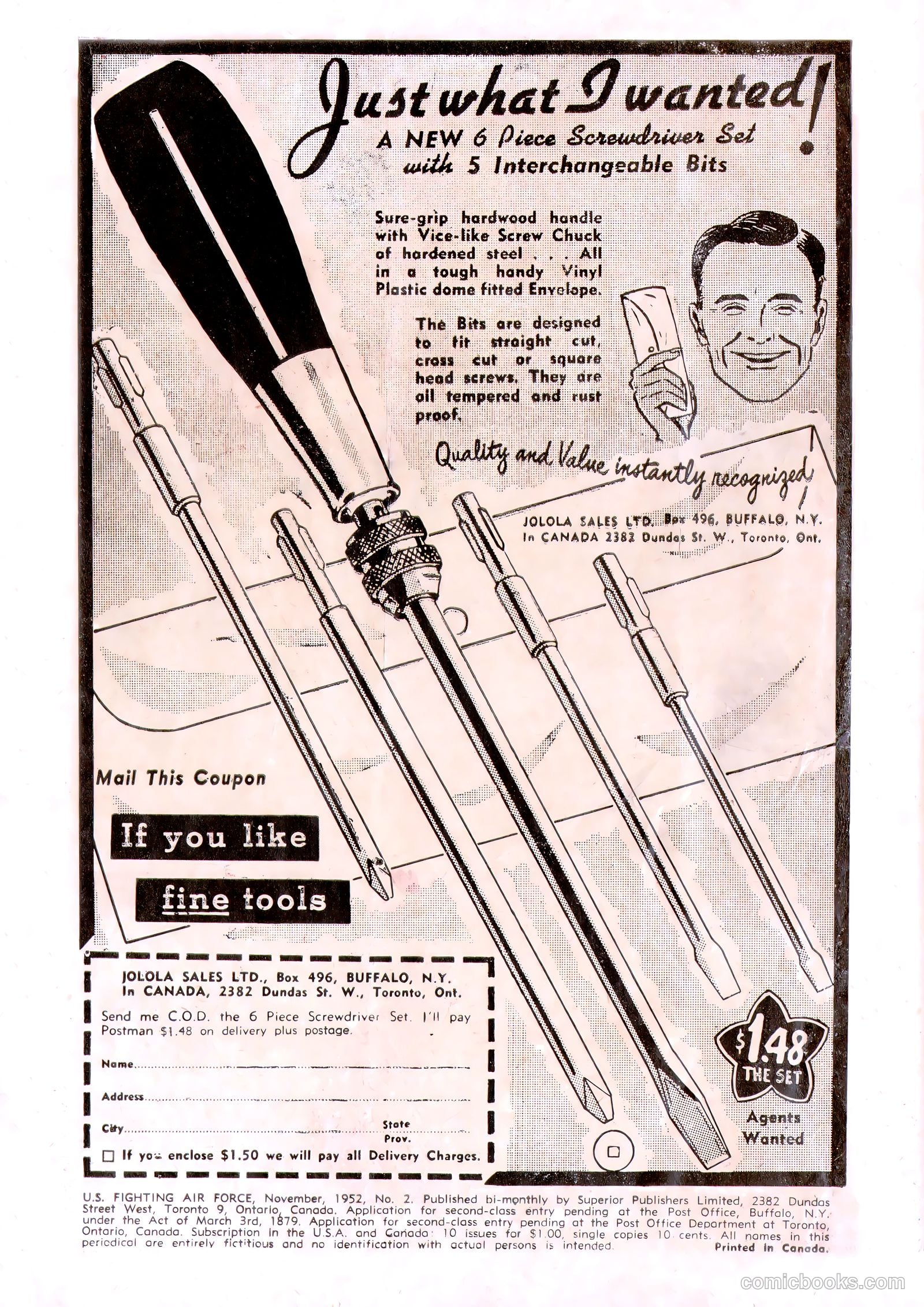 U.S. Fighting Air Force #2 (1952) — page 2 of 37