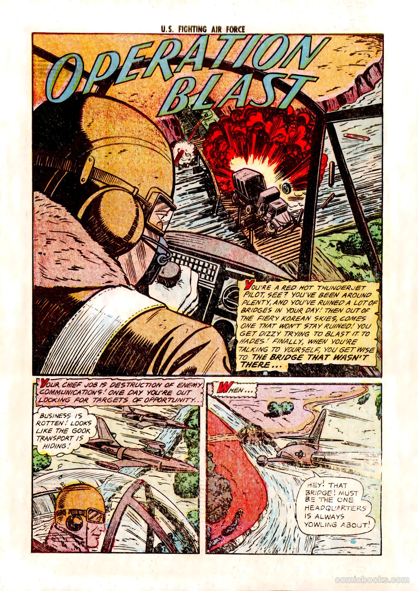 U.S. Fighting Air Force #2 (1952) — page 3 of 37