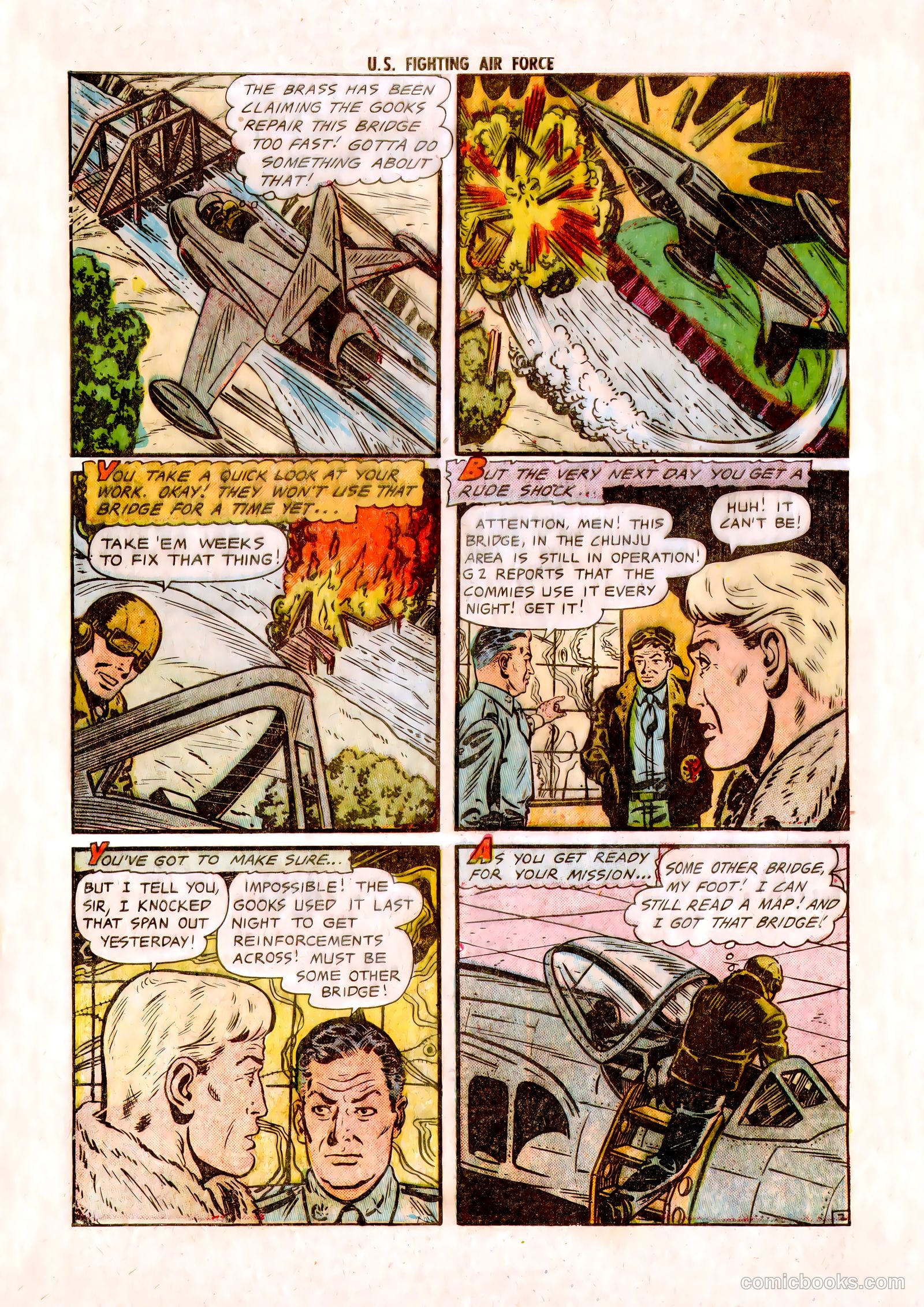 U.S. Fighting Air Force #2 (1952) — page 4 of 37
