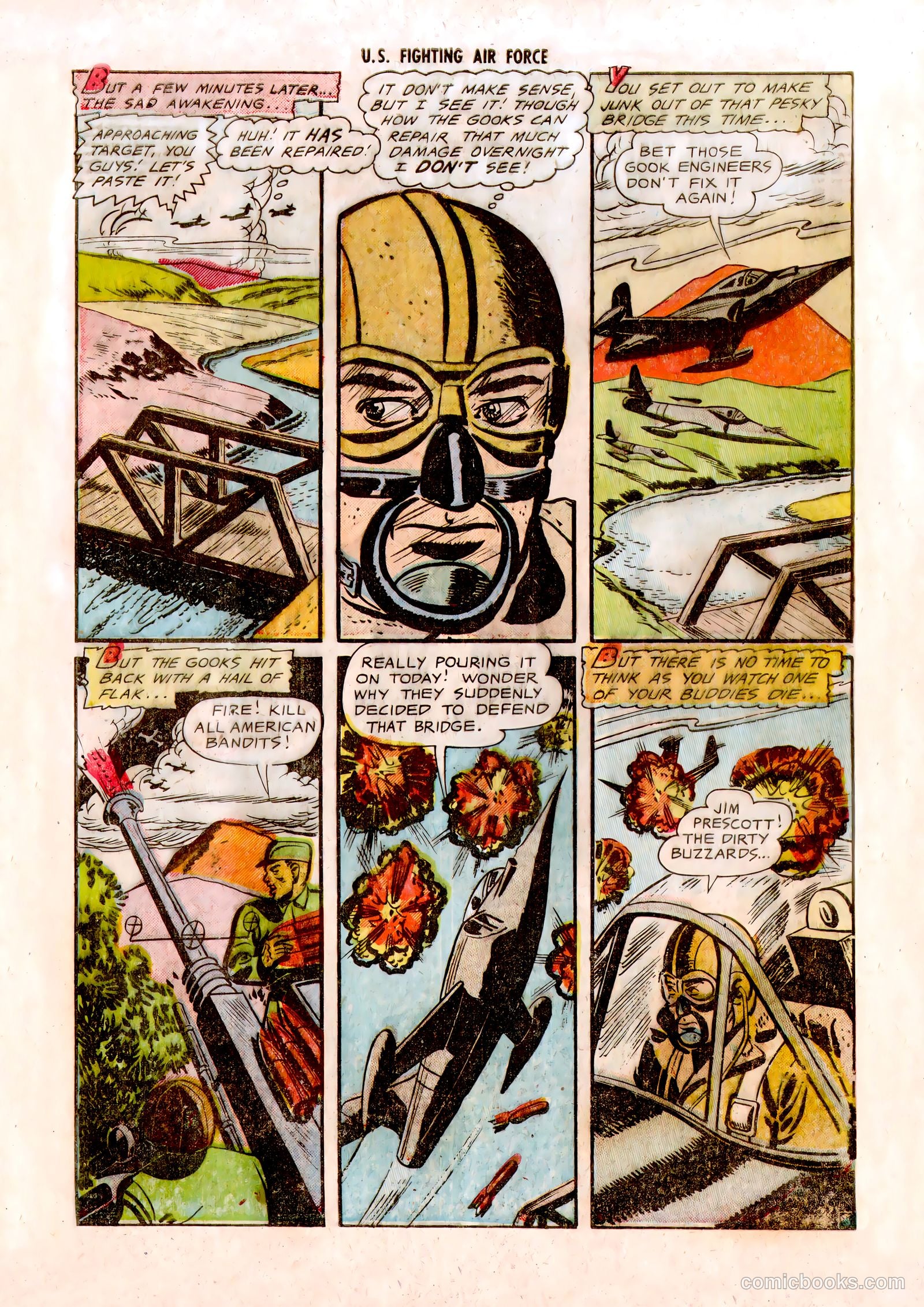 U.S. Fighting Air Force #2 (1952) — page 5 of 37