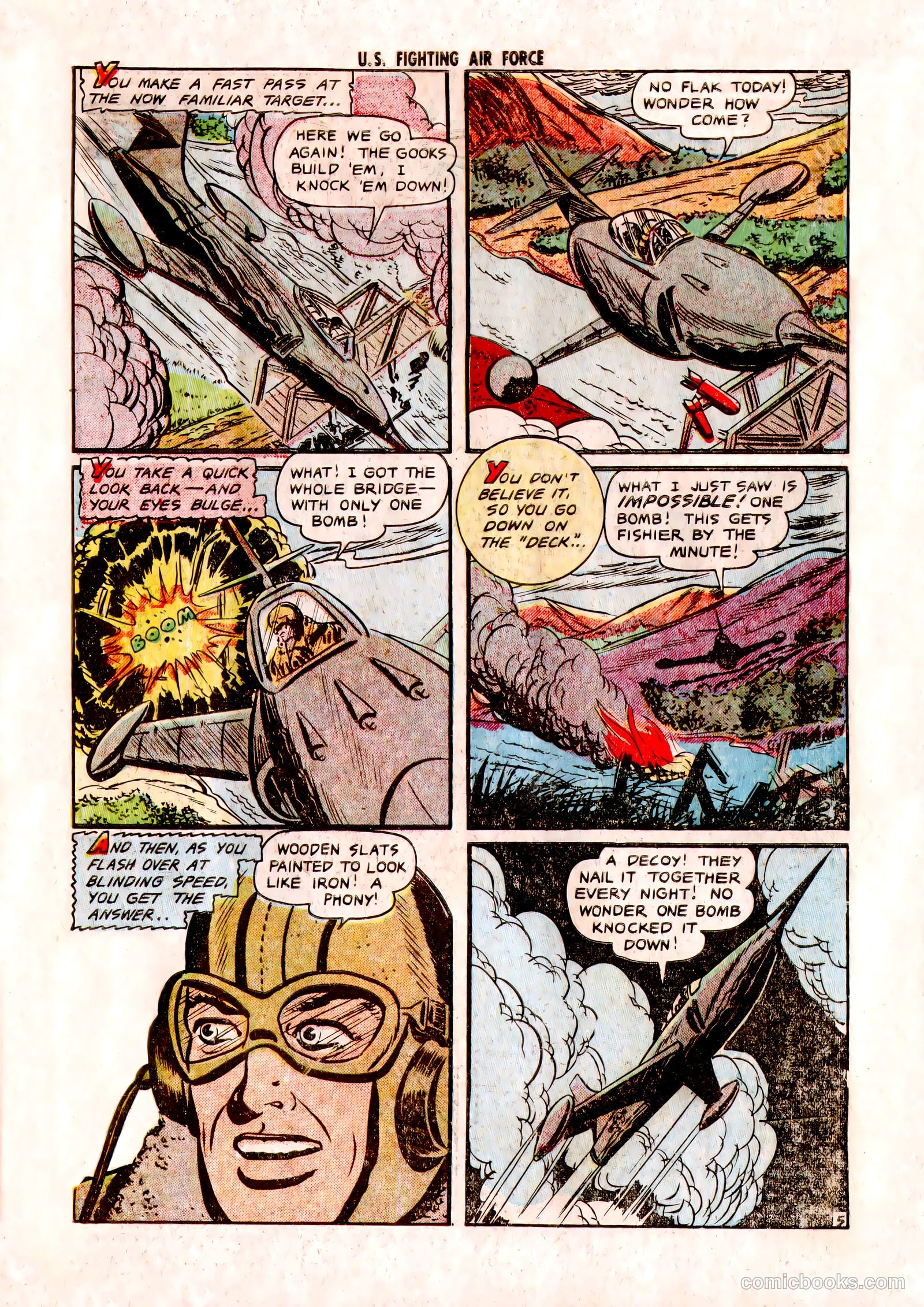 U.S. Fighting Air Force #2 (1952) — page 7 of 37