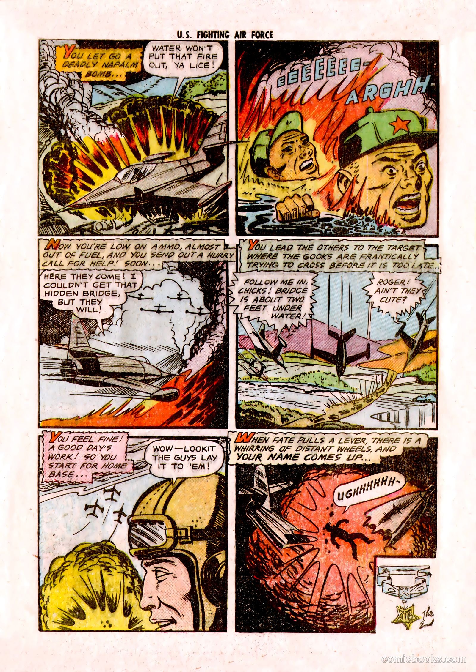U.S. Fighting Air Force #2 (1952) — page 9 of 37