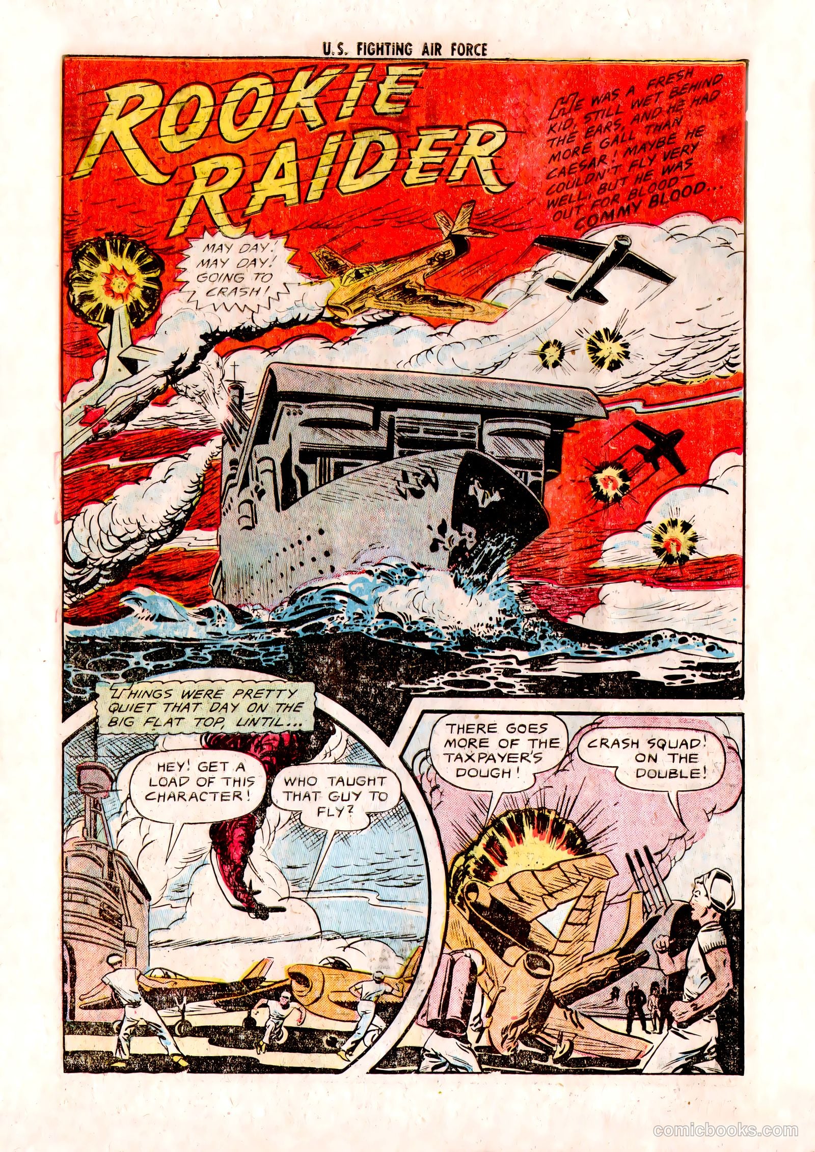 U.S. Fighting Air Force #2 (1952) — page 10 of 37