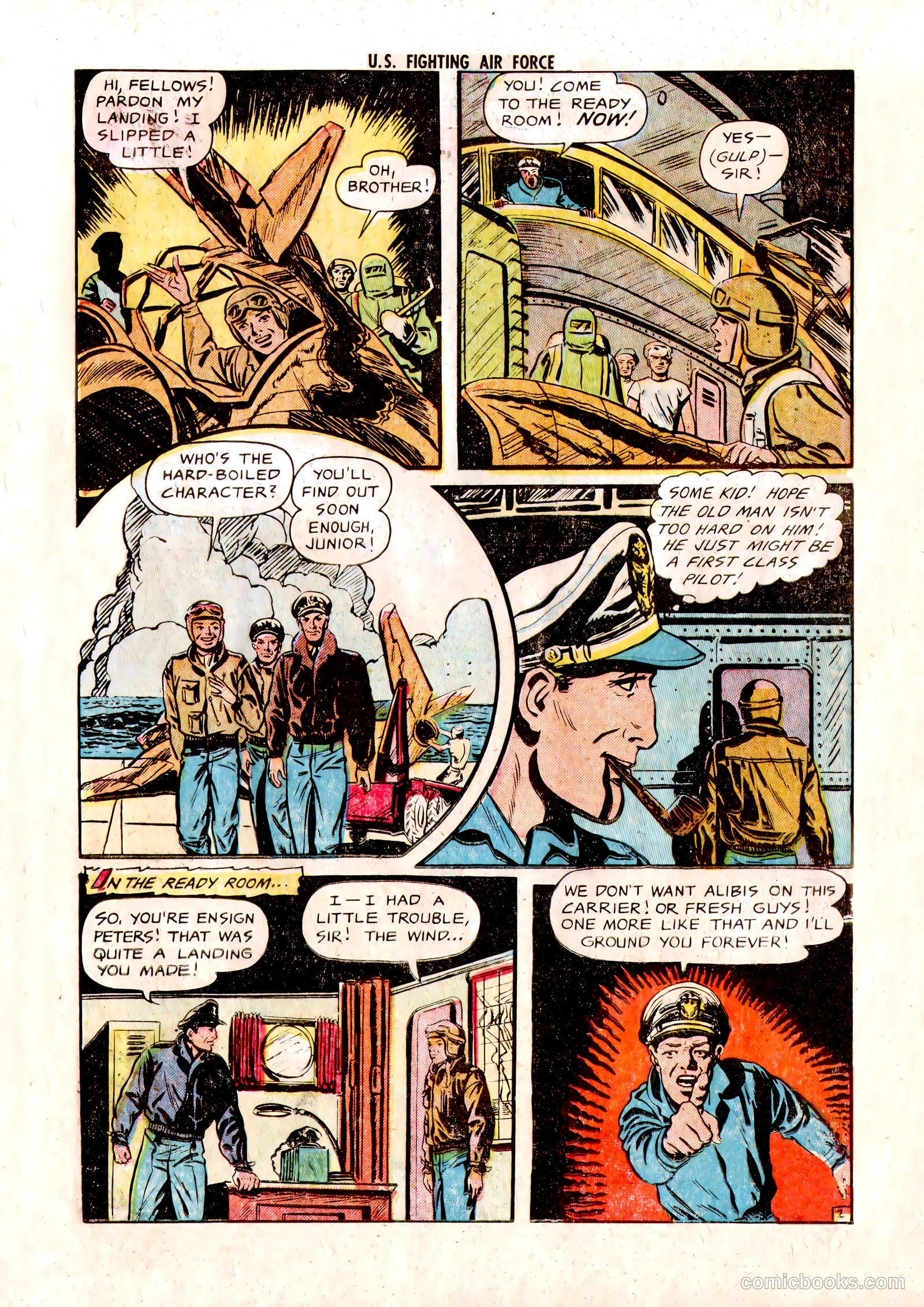 U.S. Fighting Air Force #2 (1952) — page 11 of 37