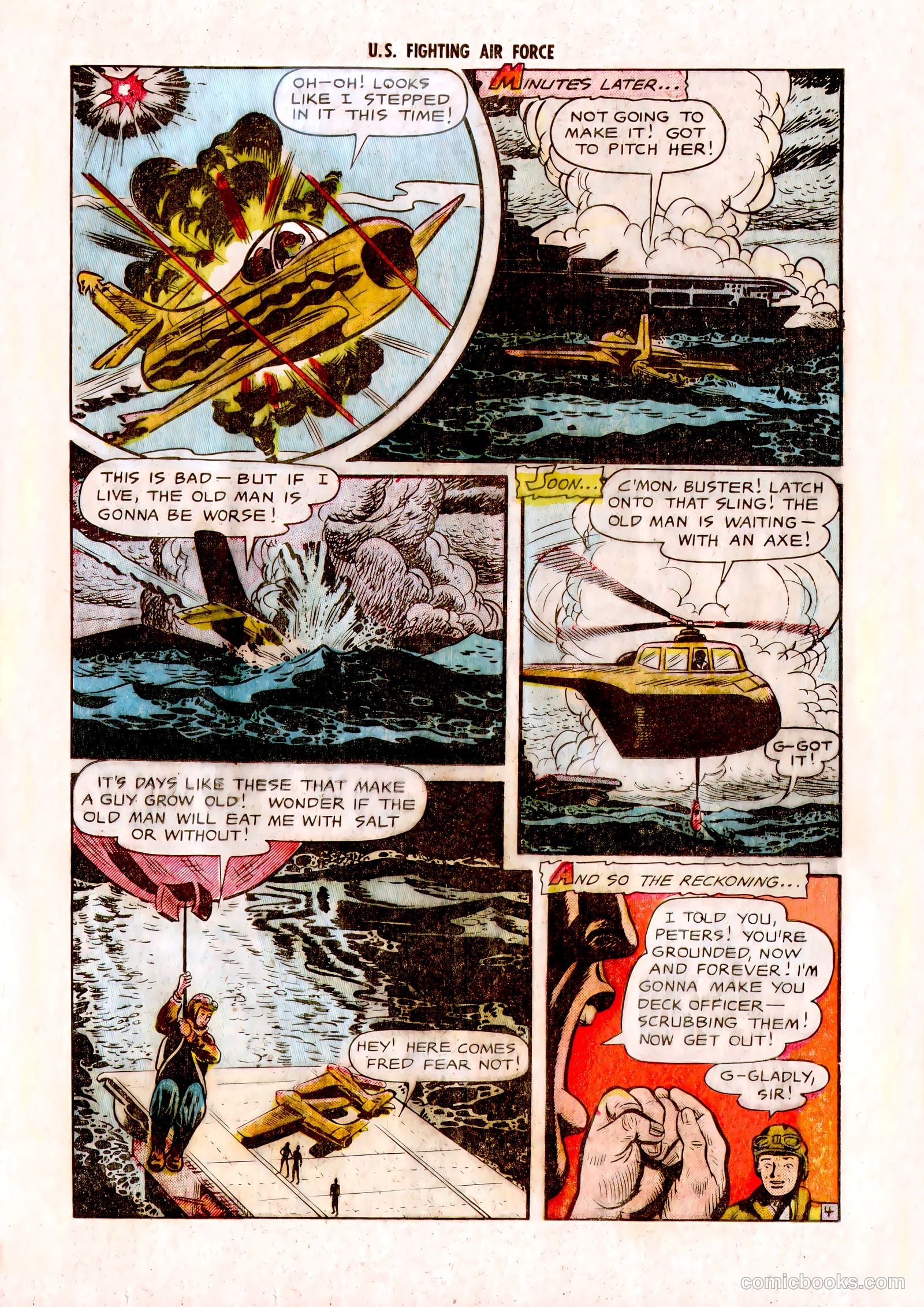 U.S. Fighting Air Force #2 (1952) — page 13 of 37