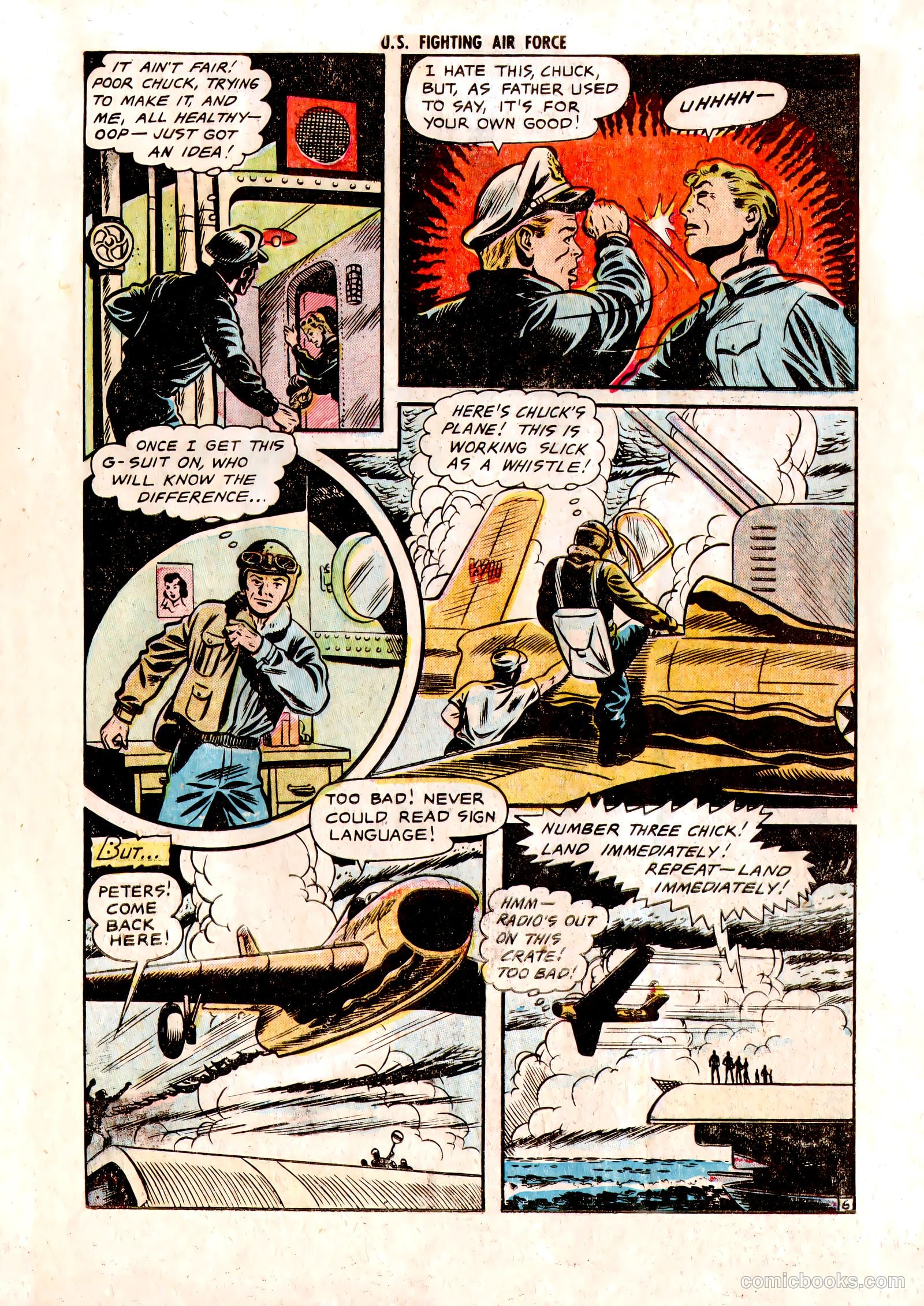 U.S. Fighting Air Force #2 (1952) — page 15 of 37