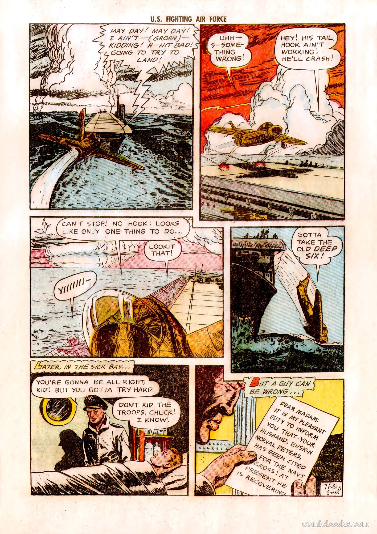 U.S. Fighting Air Force #2 (1952) — page 17 of 37